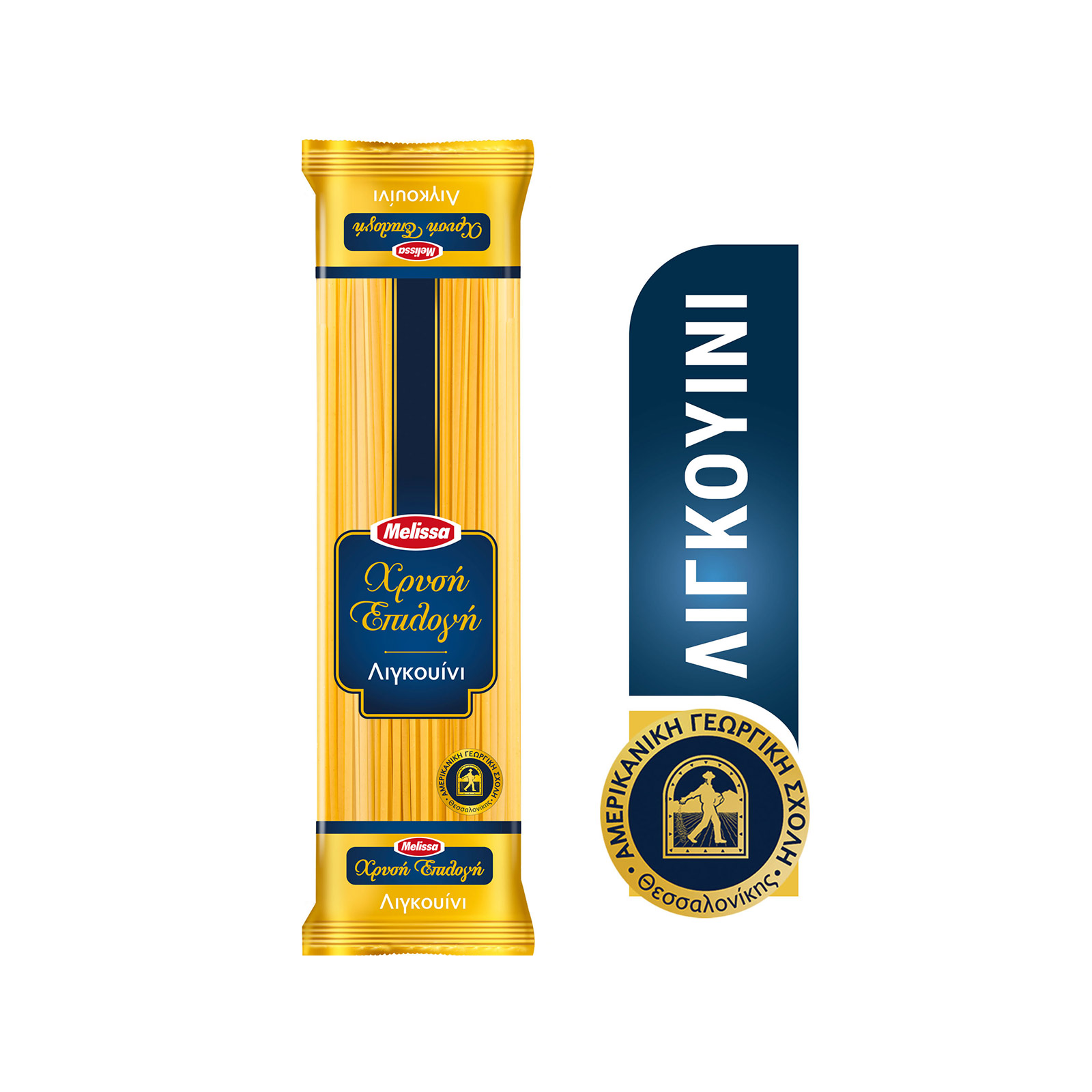 Μέλισσα Χρυσή Επιλογή μακαρόνια λινγκουίνι 500g εικόνα 1