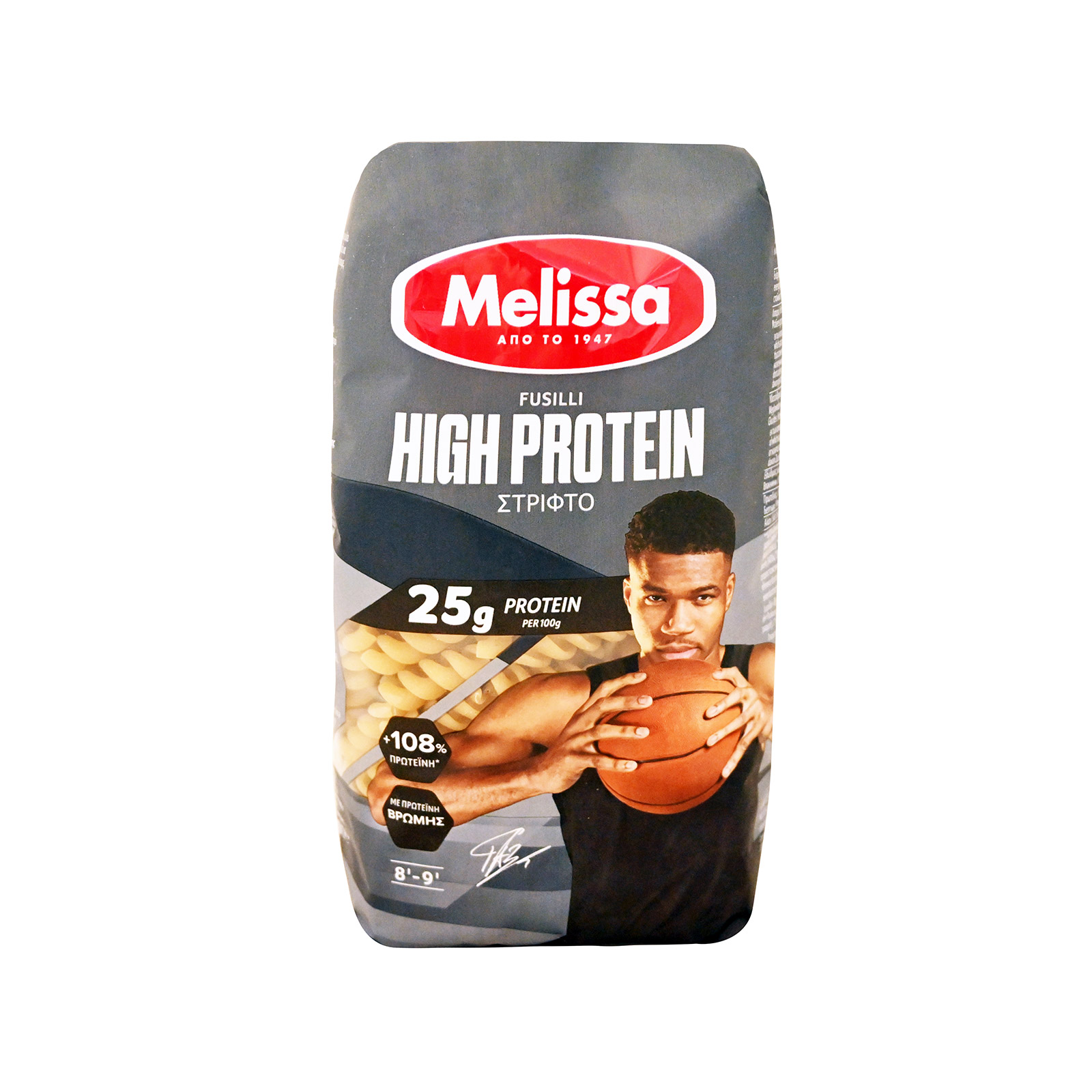 Μέλισσα High Protein πάστα ζυμαρικών στριφτό 400g εικόνα 1