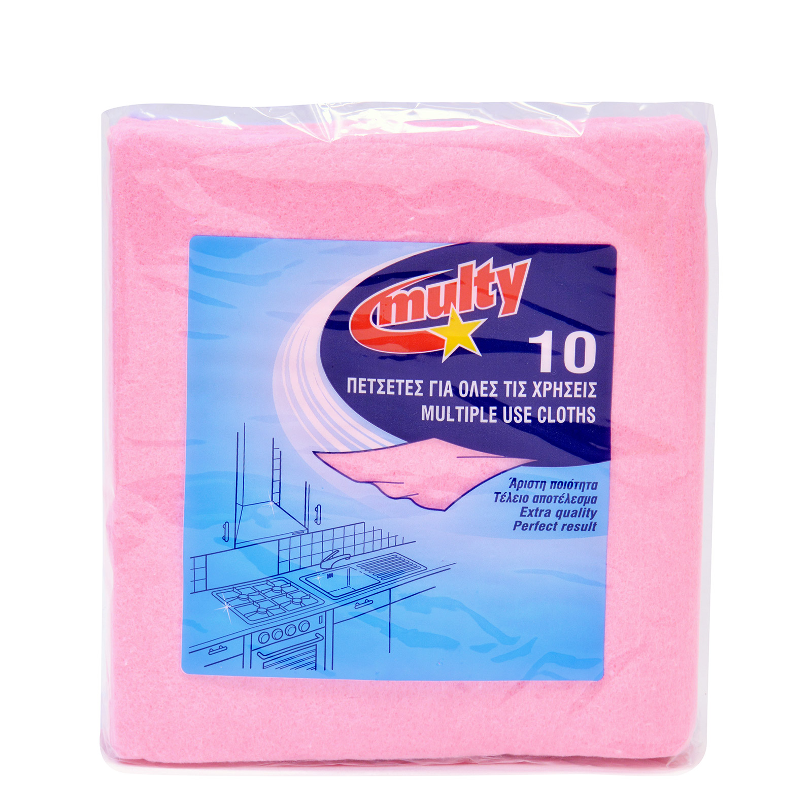 Multy all-purpose cloth 10pcs image 1