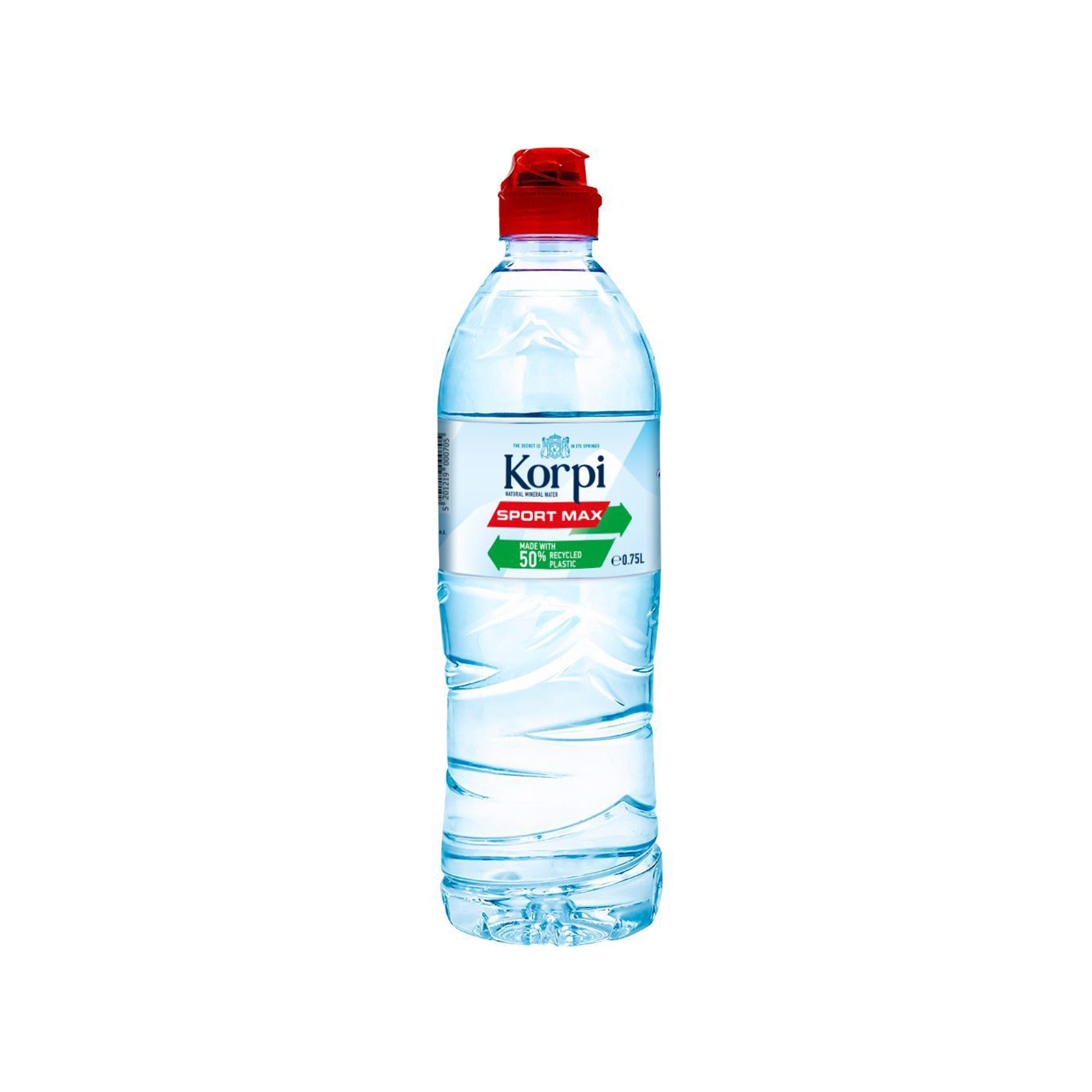 Κορπή Sport max φυσικό μεταλλικό νερό 750ml εικόνα 1