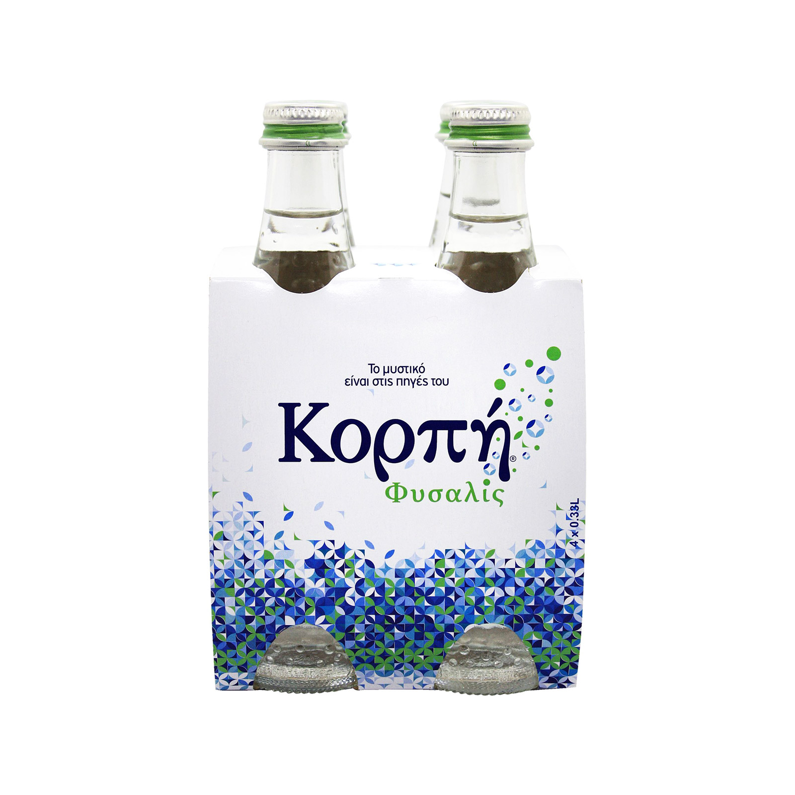 Κορπή Φυσαλίς φυσικό μεταλλικό νερό ανθρακούχο 4x330ml εικόνα 1