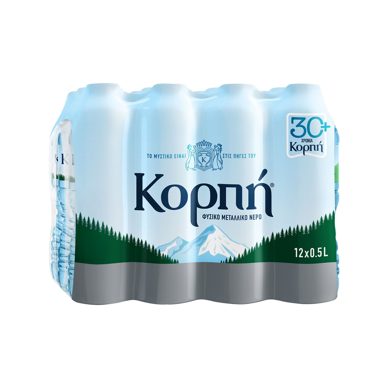 Κορπή φυσικό μεταλλικό νερό 12x500ml εικόνα 1