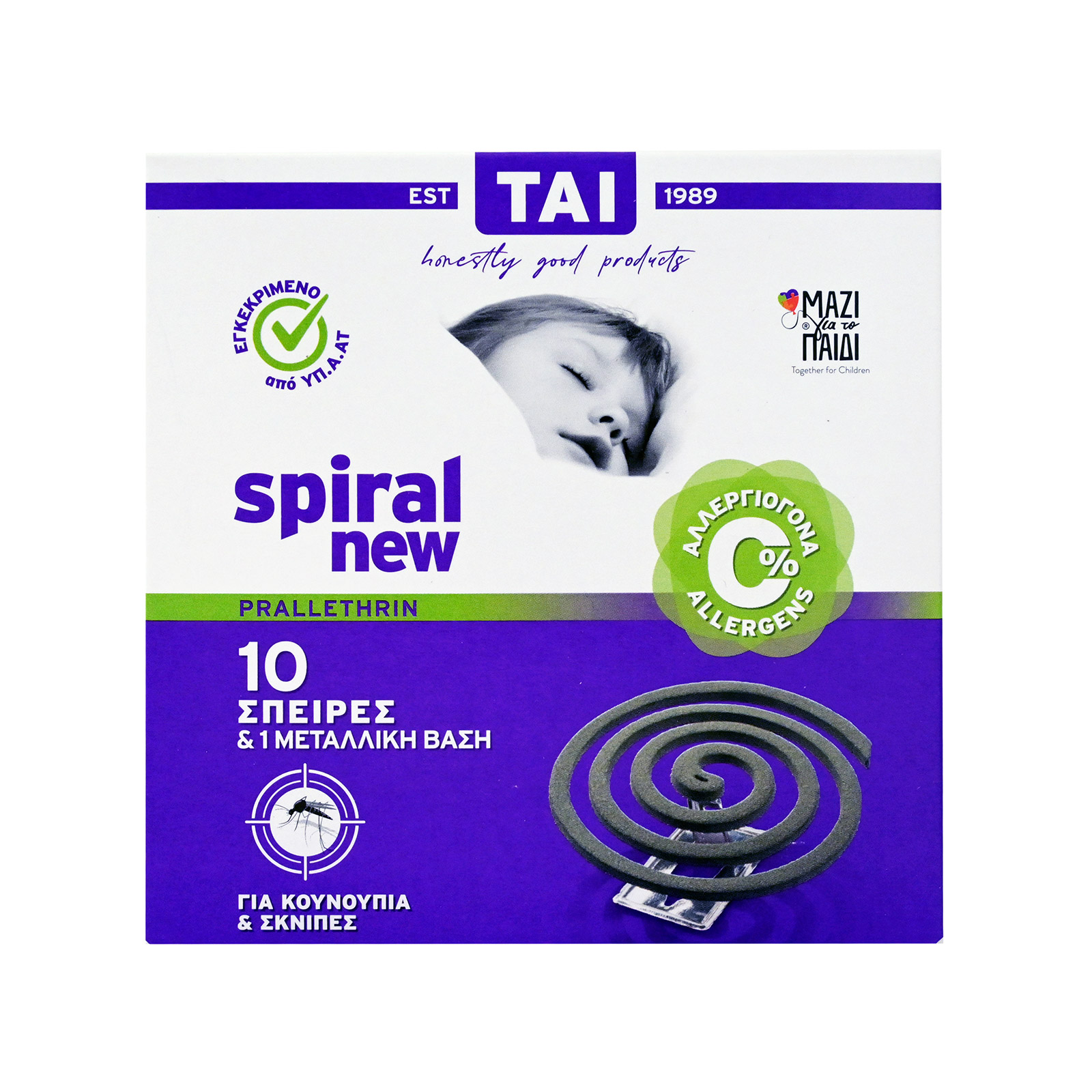 Tai Spiral σπείρα εντομοαπωθητική 10τεμ εικόνα 1