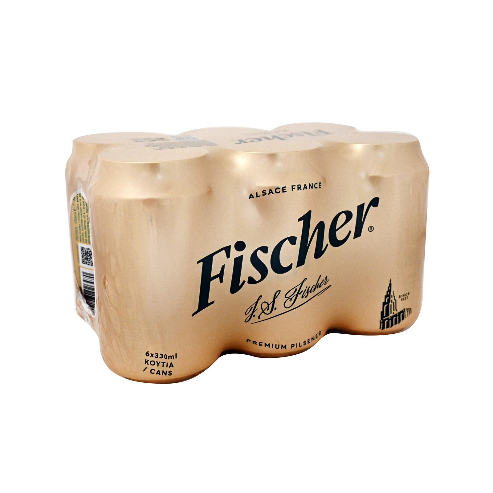 Fischer μπίρα 6x330ml εικόνα 1