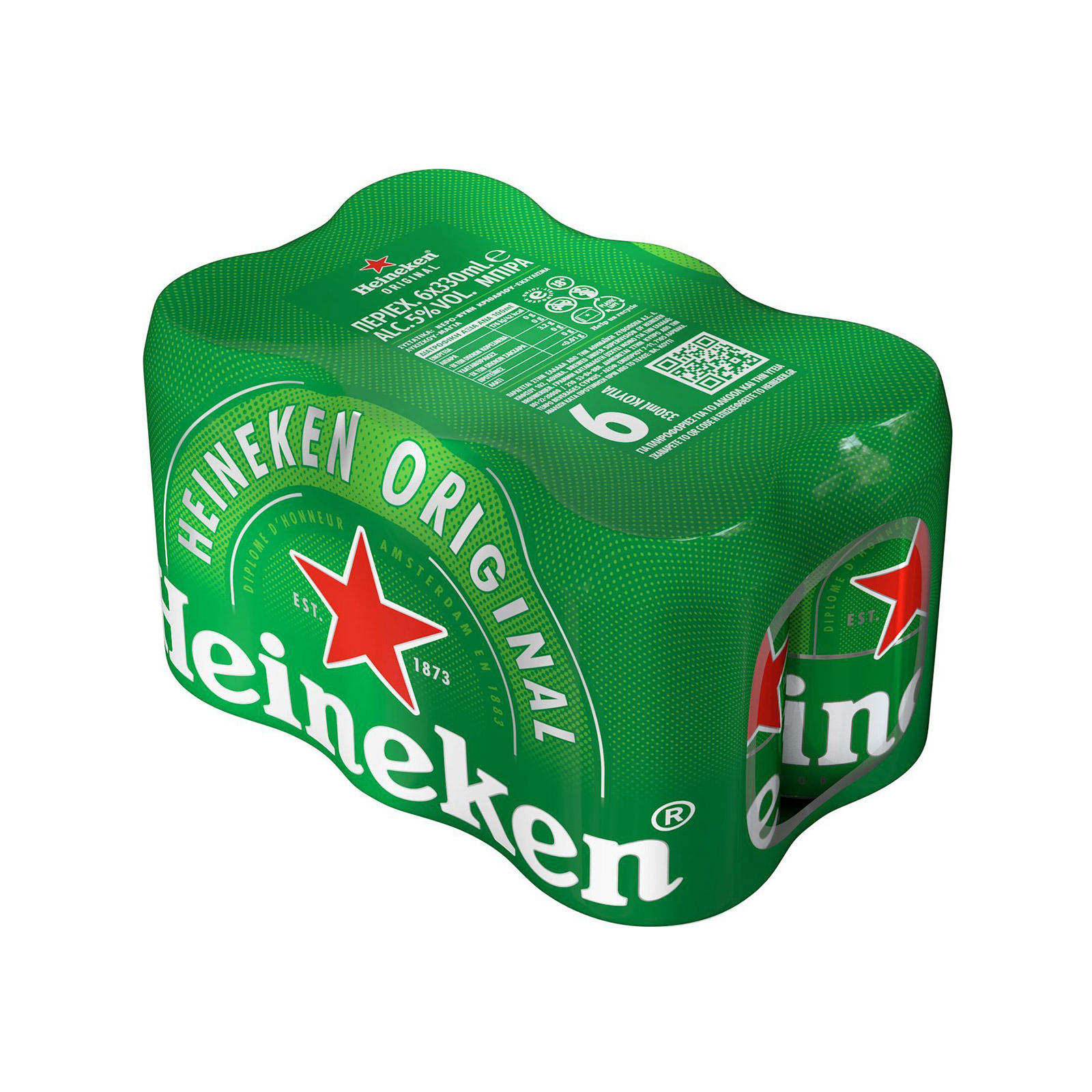 Heineken μπίρα 6x330ml εικόνα 1