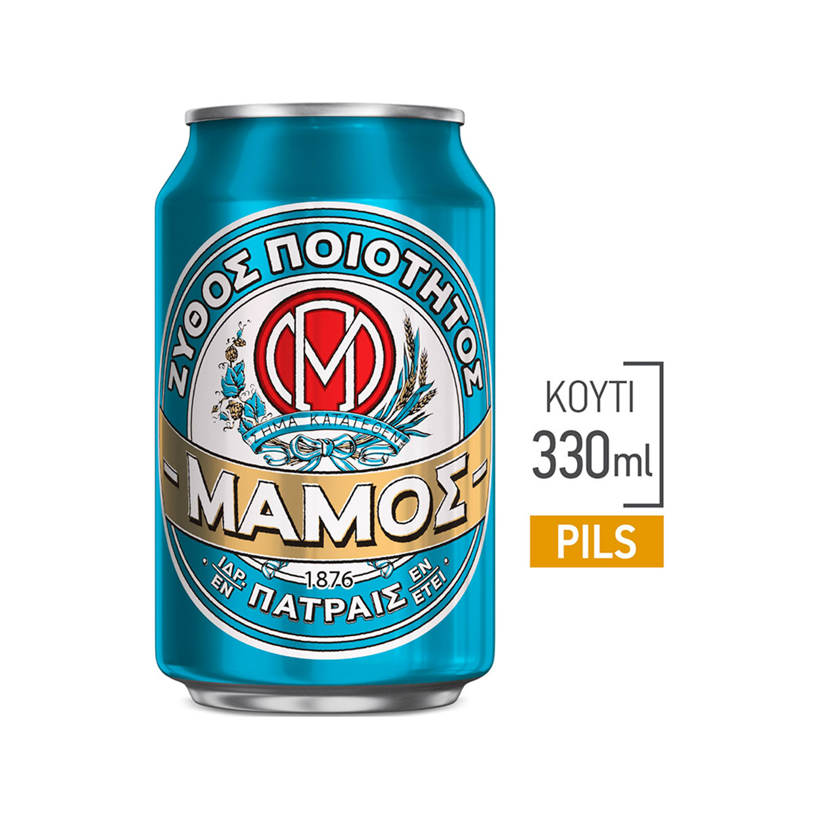 Μάμος Pilsner μπίρα 330ml εικόνα 1