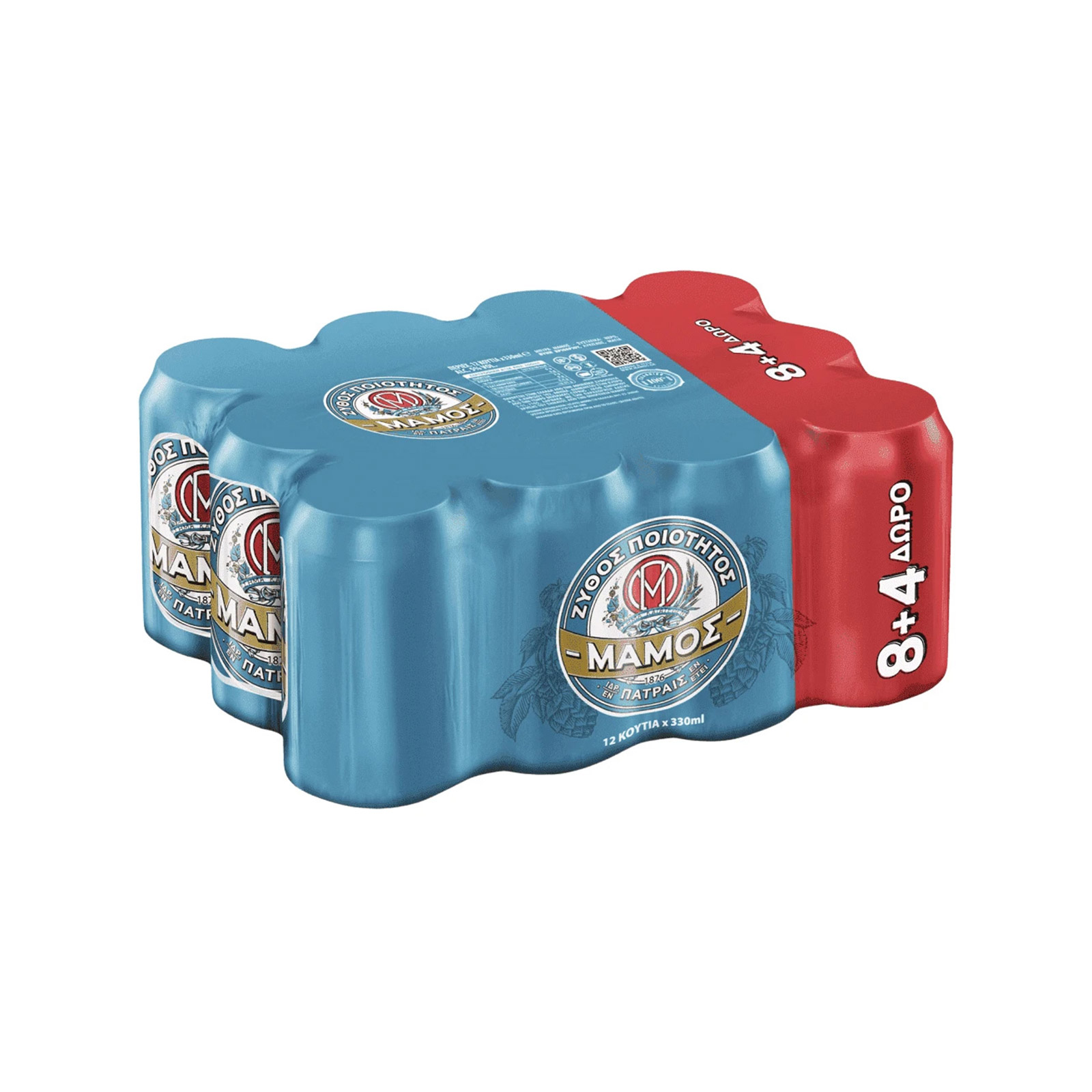 Μάμος μπίρα 12x330ml εικόνα 1