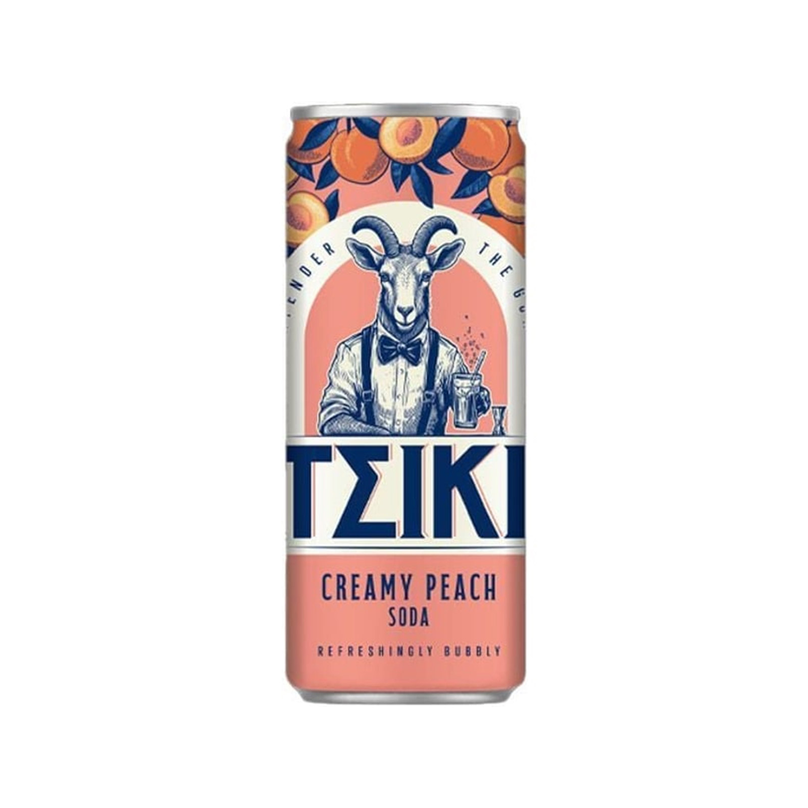 Τσικι Creamy peach αναψυκτικό 330ml εικόνα 1