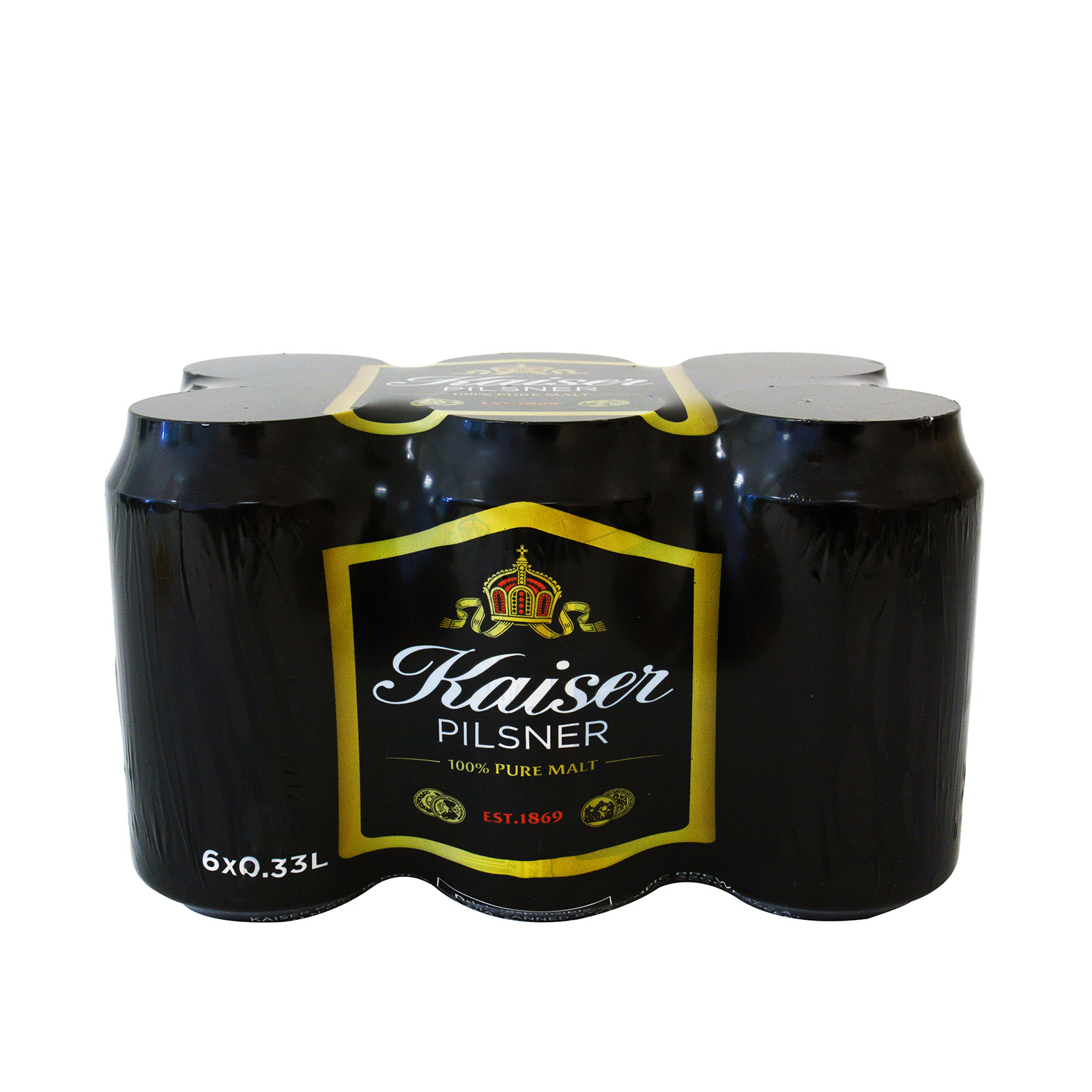 Kaiser Pilsner μπίρα 6x330ml εικόνα 1