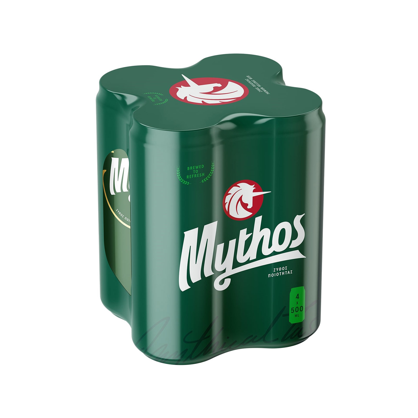 Mythos μπίρα 4x500ml εικόνα 1