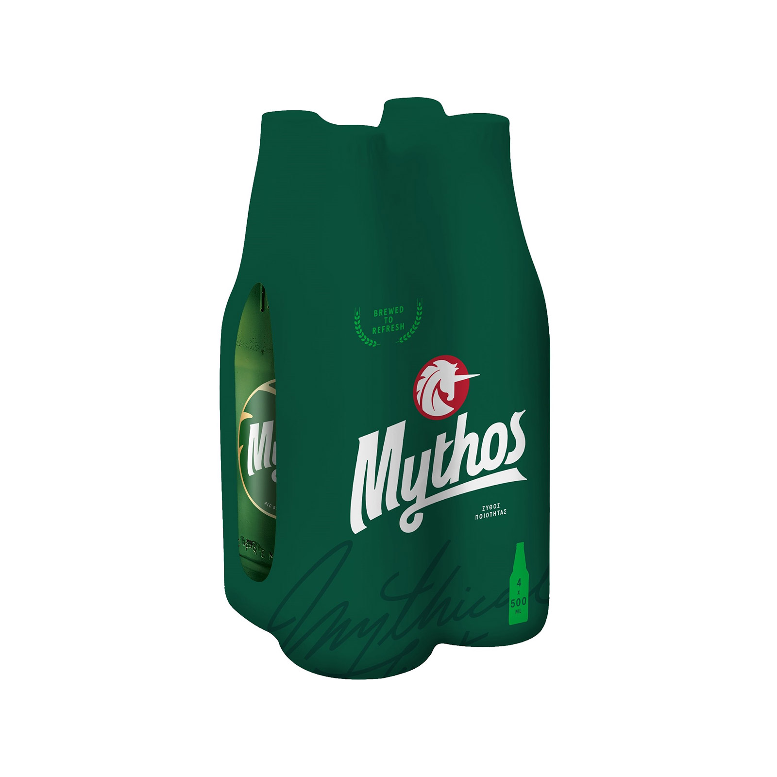 Mythos μπίρα 4x500ml εικόνα 1