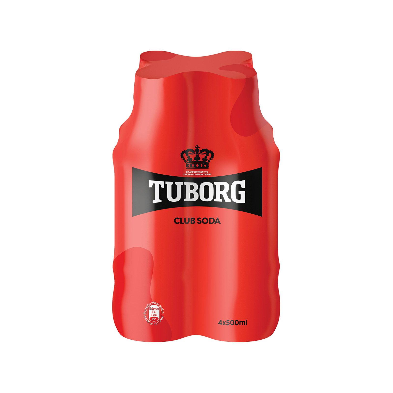Tuborg Club αναψυκτικό σόδα 4x500ml εικόνα 1