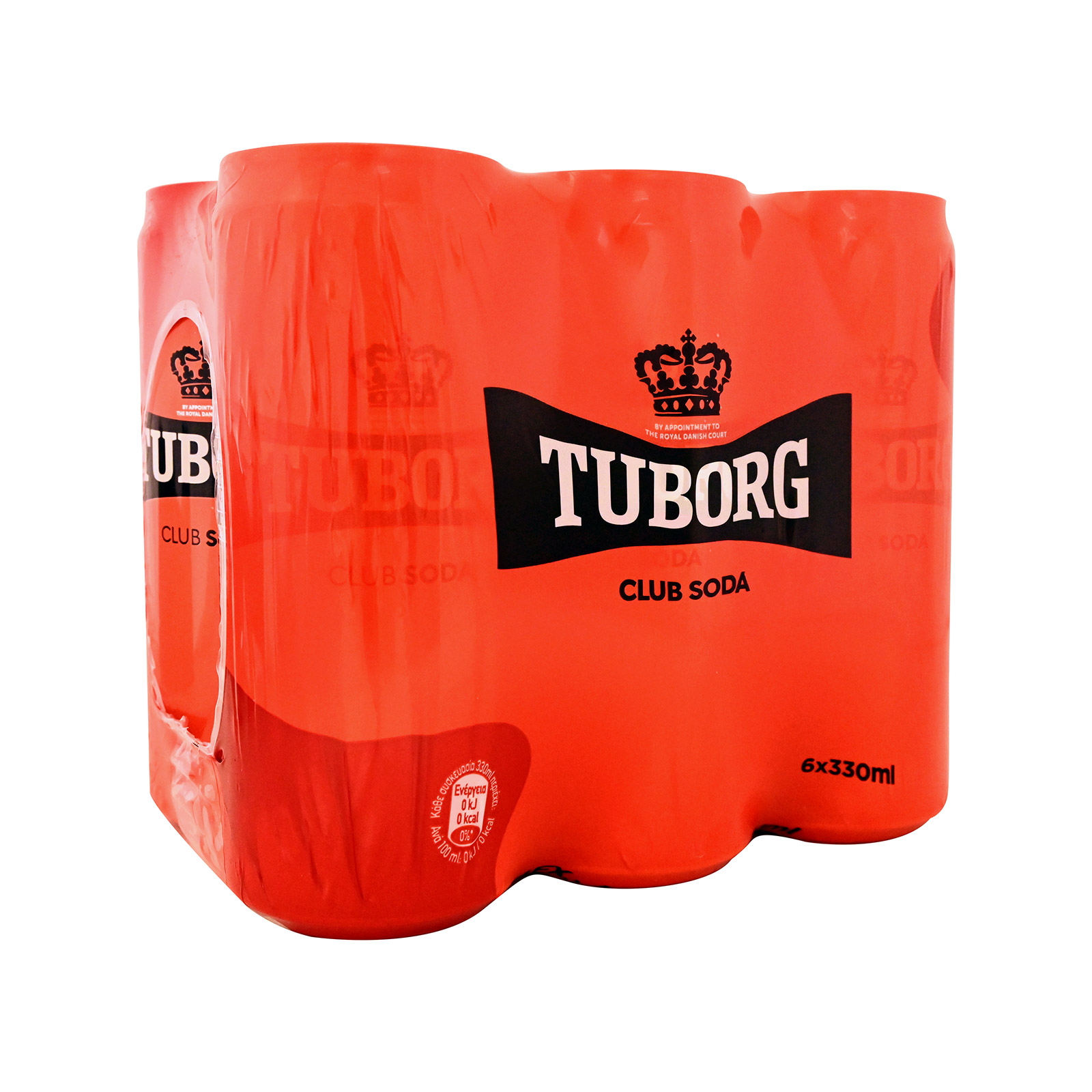 Tuborg αναψυκτικό σόδα 6x330ml εικόνα 1