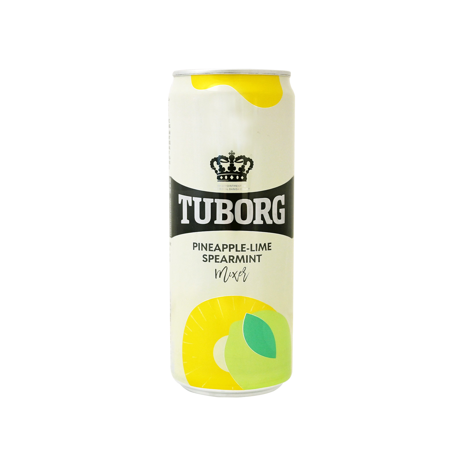 Tuborg αναψυκτικό pineapple - lime - spearmint 330ml εικόνα 1