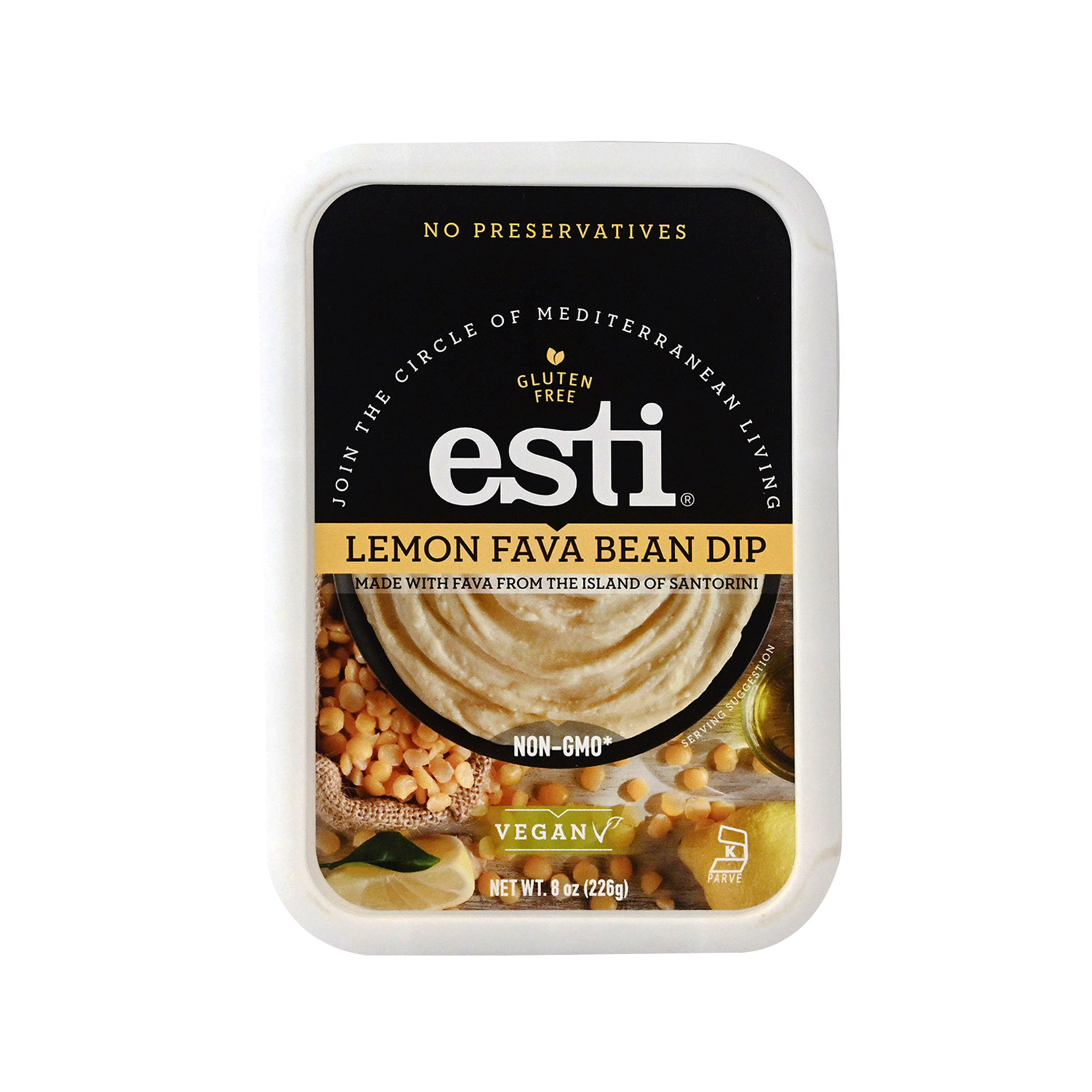 Esti σαλάτα αλοιφή φάβα lemon 226g εικόνα 1