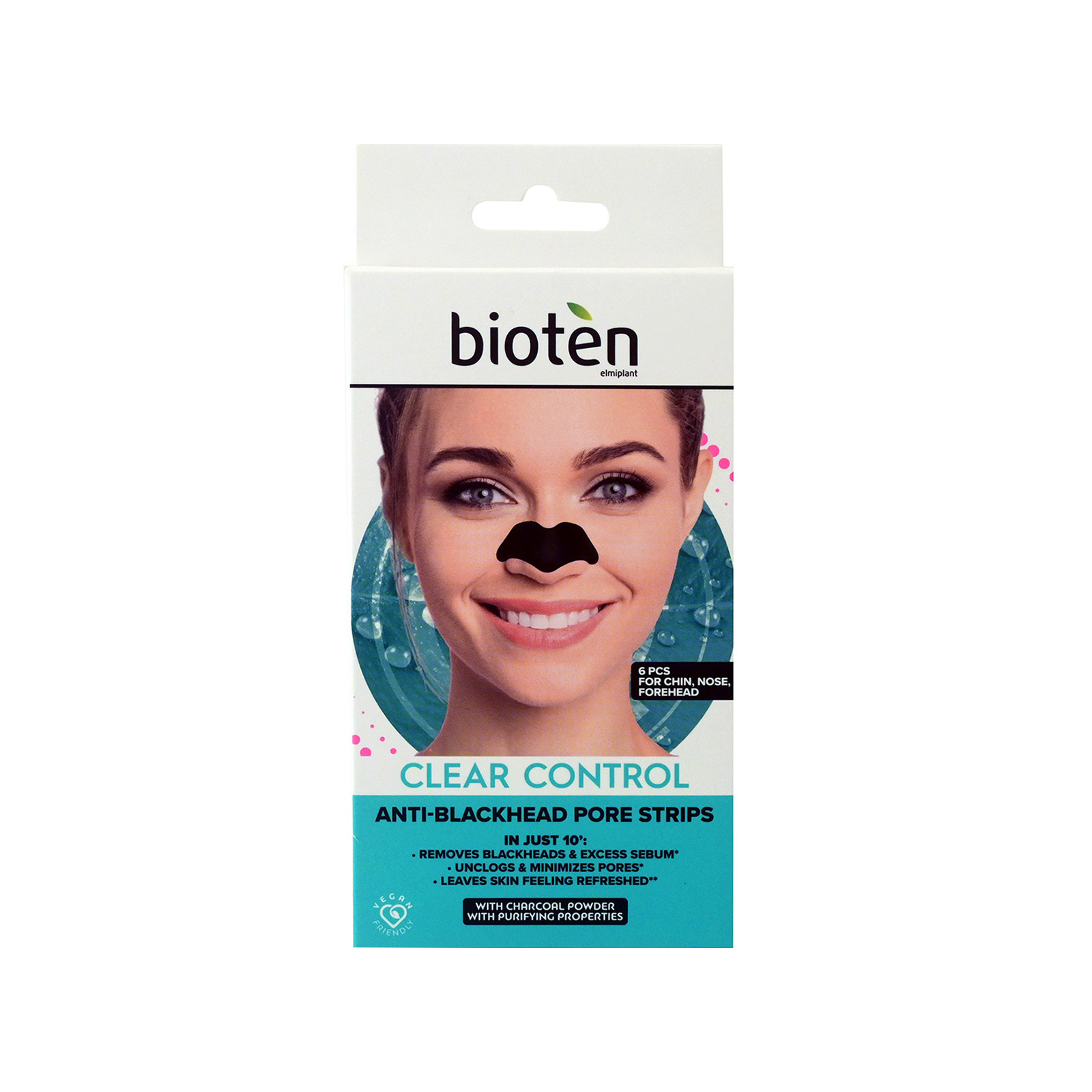 Bioten Clear Control επιθέματα καθαρισμού πόρων 6τεμ εικόνα 1