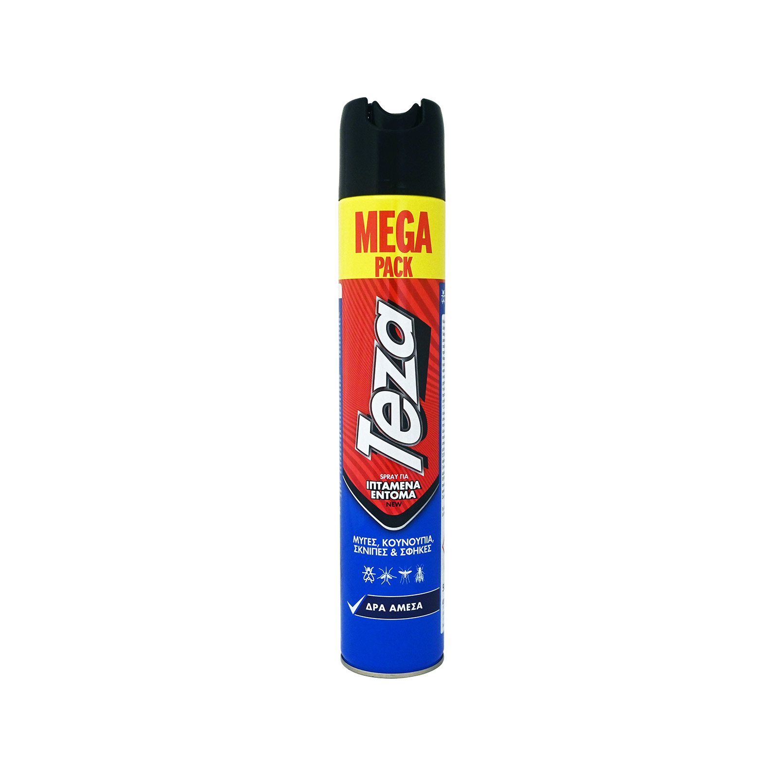 Teza εντομοκτόνο spray για ιπτάμενα έντομα 580ml εικόνα 1