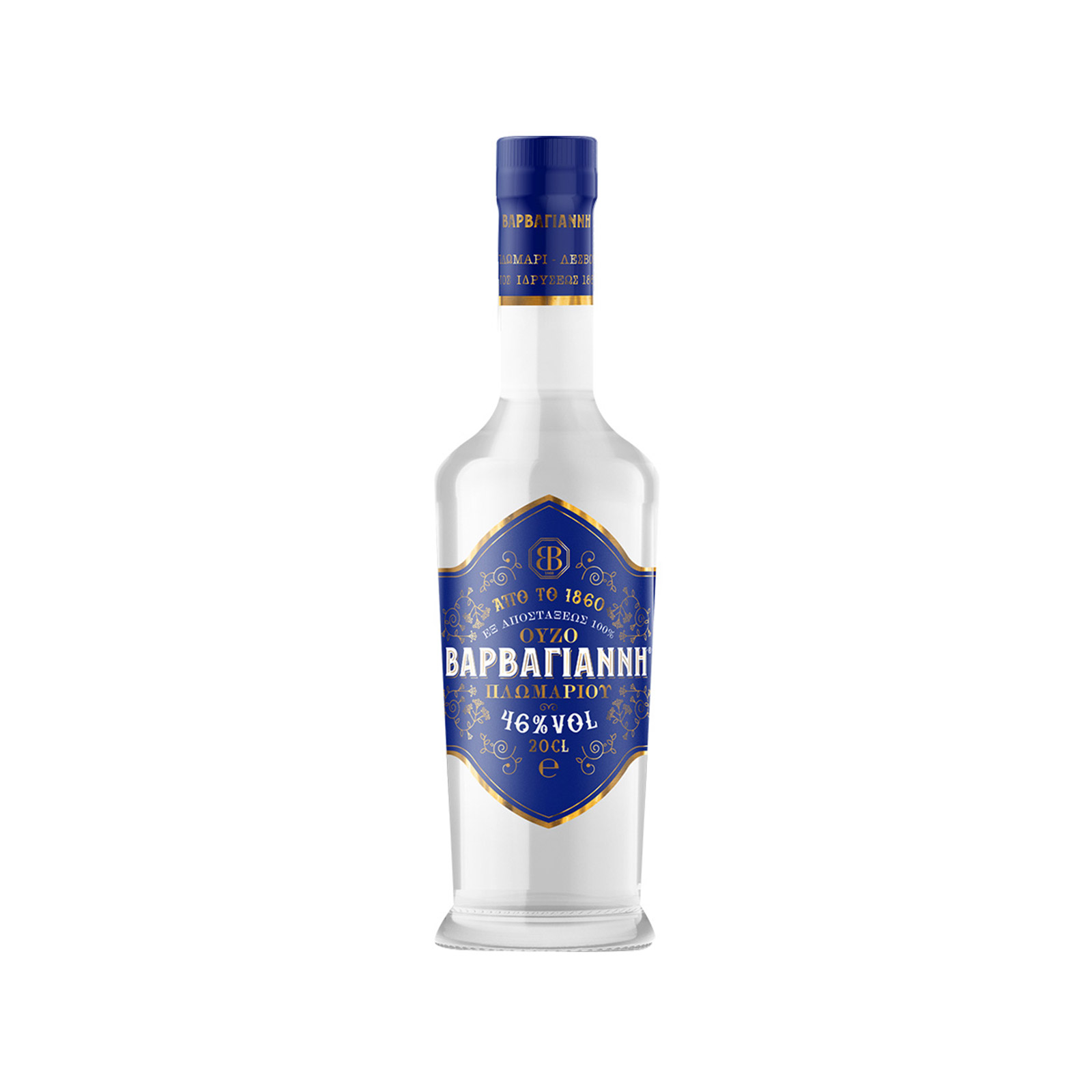 Βαρβαγιάννη ούζο 46% 700ml εικόνα 1