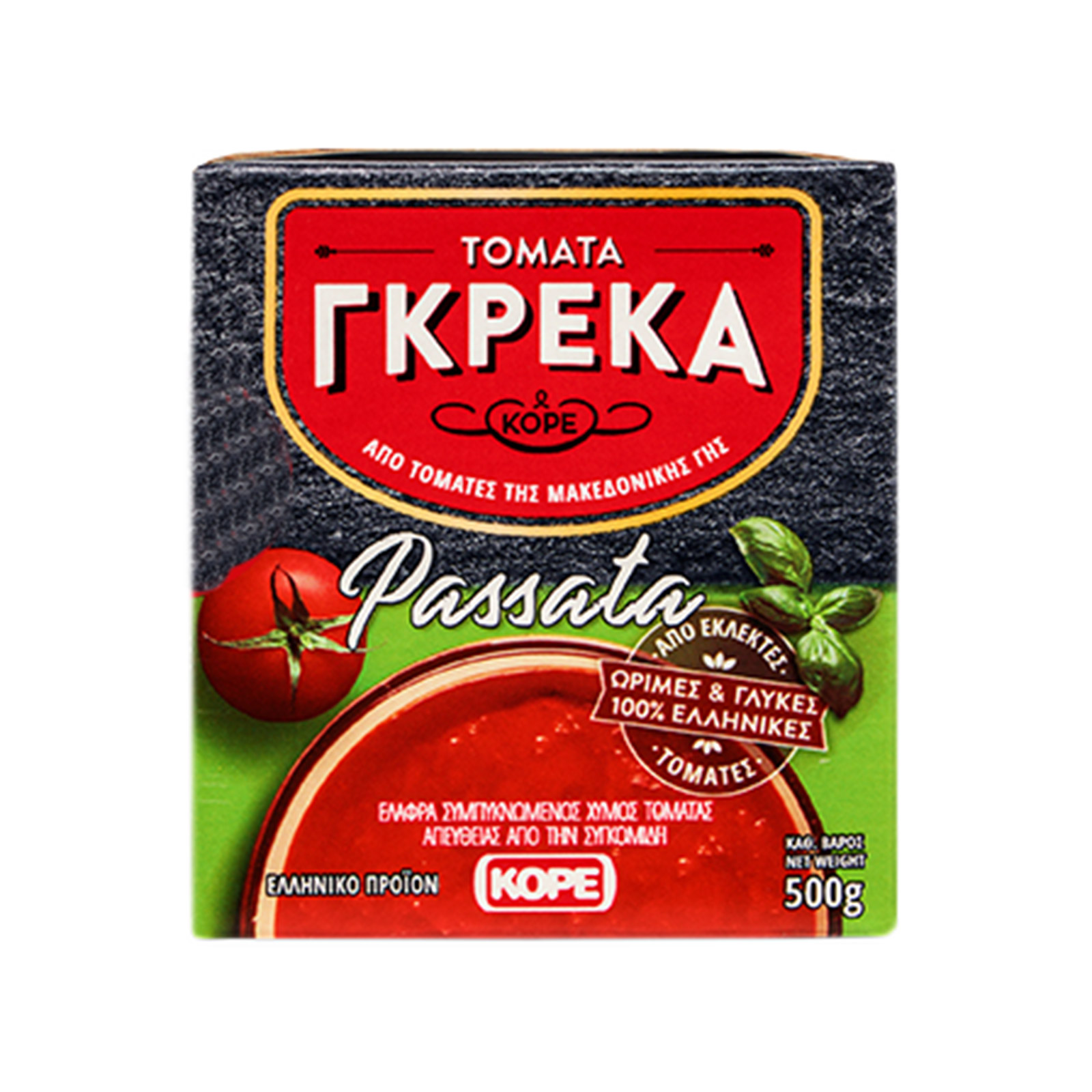 Γκρέκα Passata χυμός τομάτας ελαφρά συμπυκνωμένος 500g εικόνα 1
