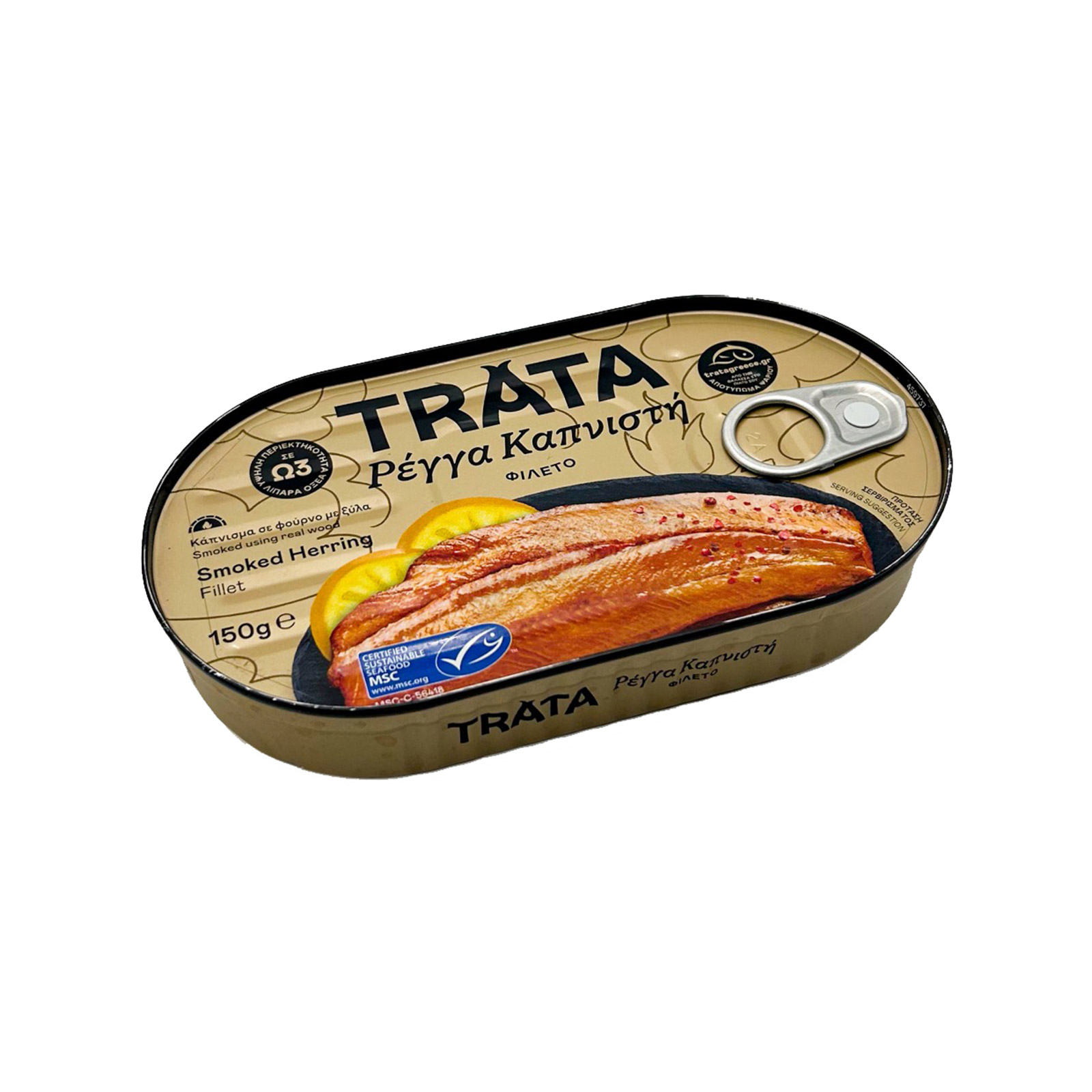 Trata ρέγγα φιλέτο καπνιστή 150g εικόνα 1