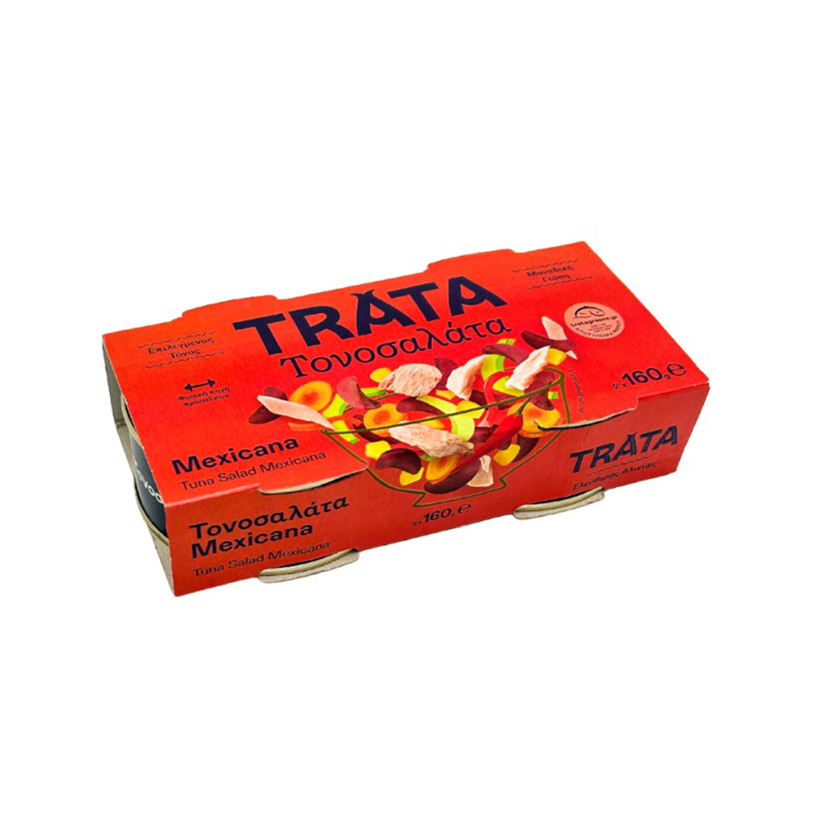 Trata τονοσαλάτα mexicana 2x160g εικόνα 1