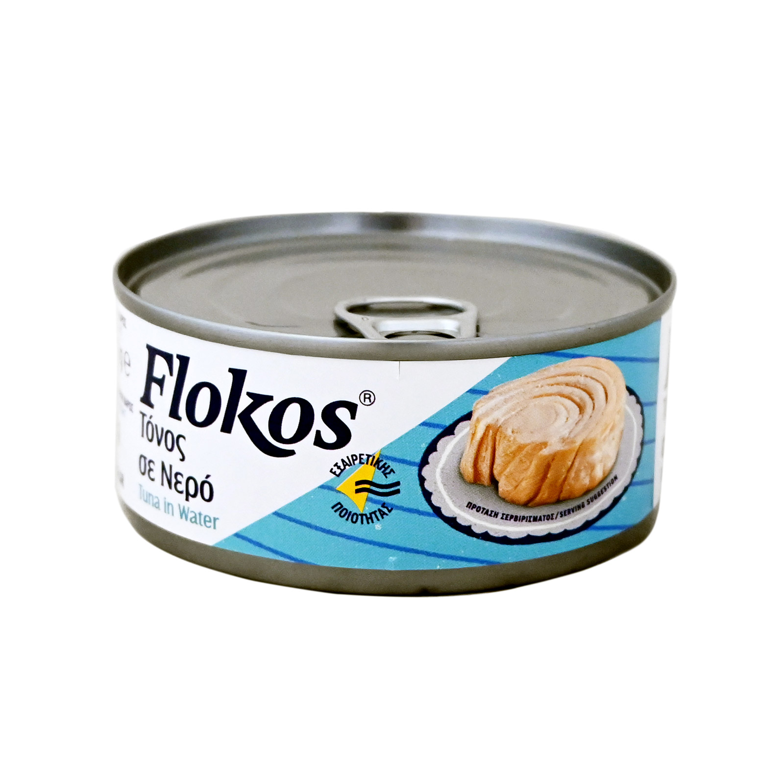Flokos τόνος σε νερό 160g εικόνα 1