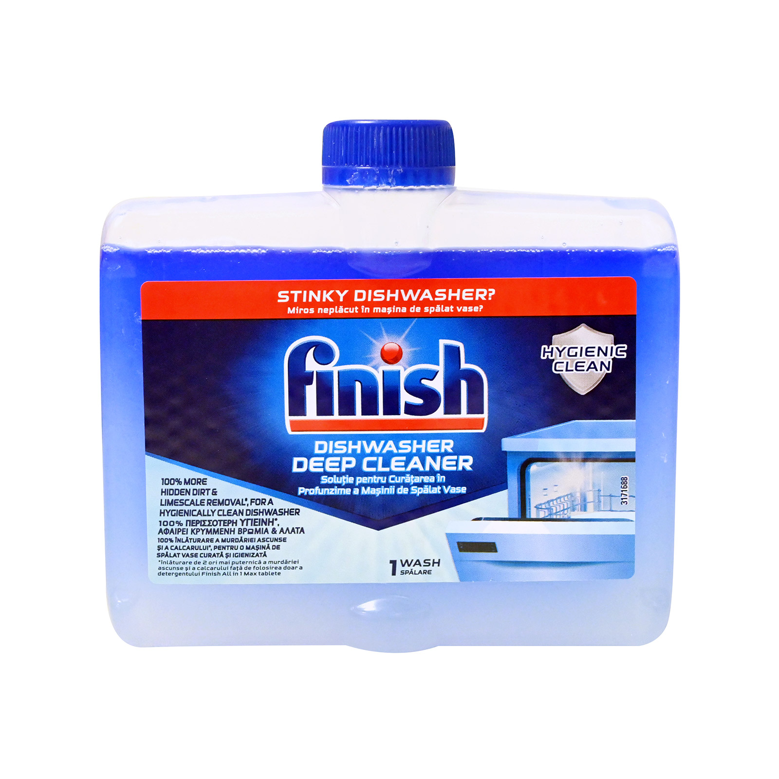 Finish dishwasher cleaner 250ml image 1