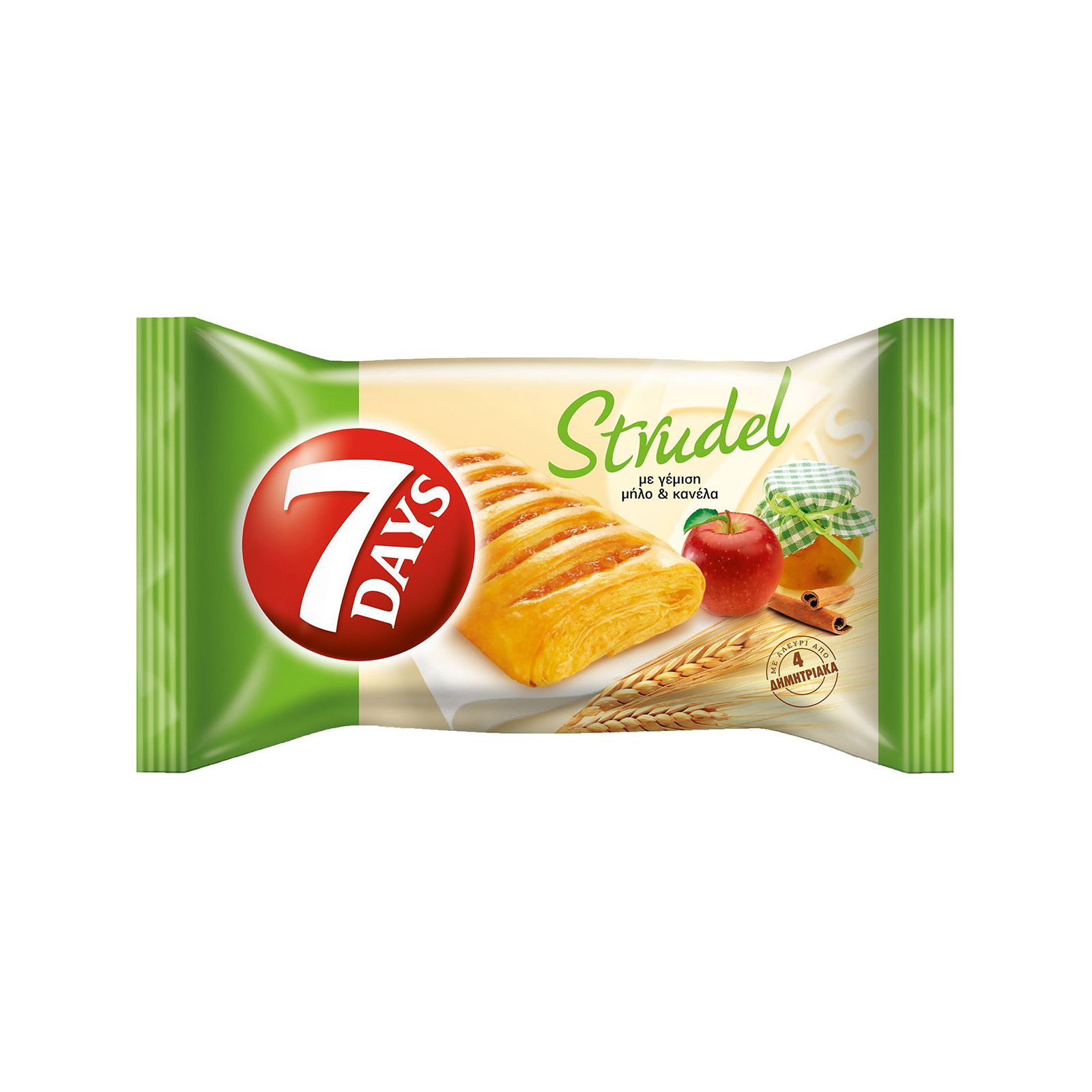 7days Strudel with apple & cinnamon filling 85g image 1