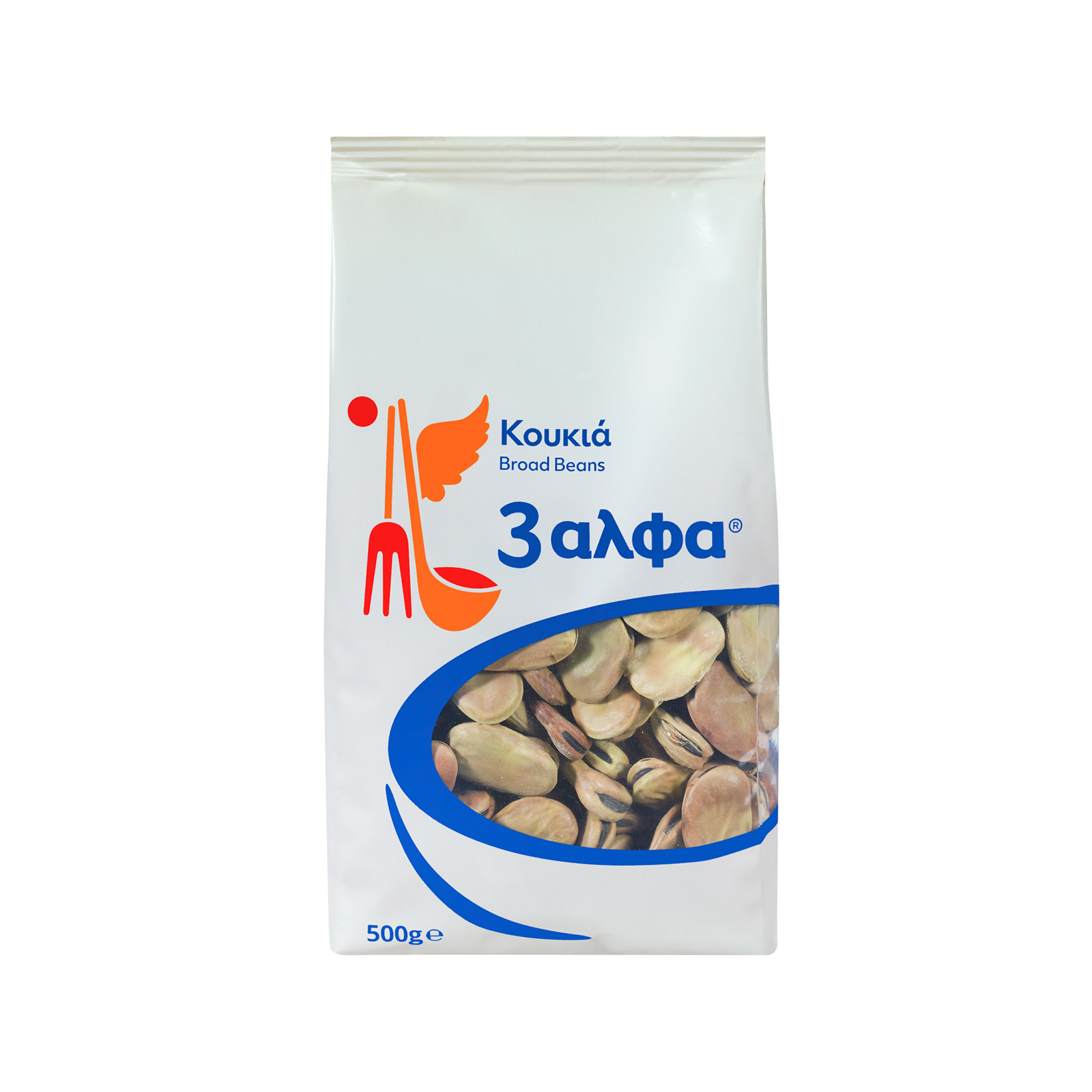 3αλφα κουκιά όσπρια 500g εικόνα 1