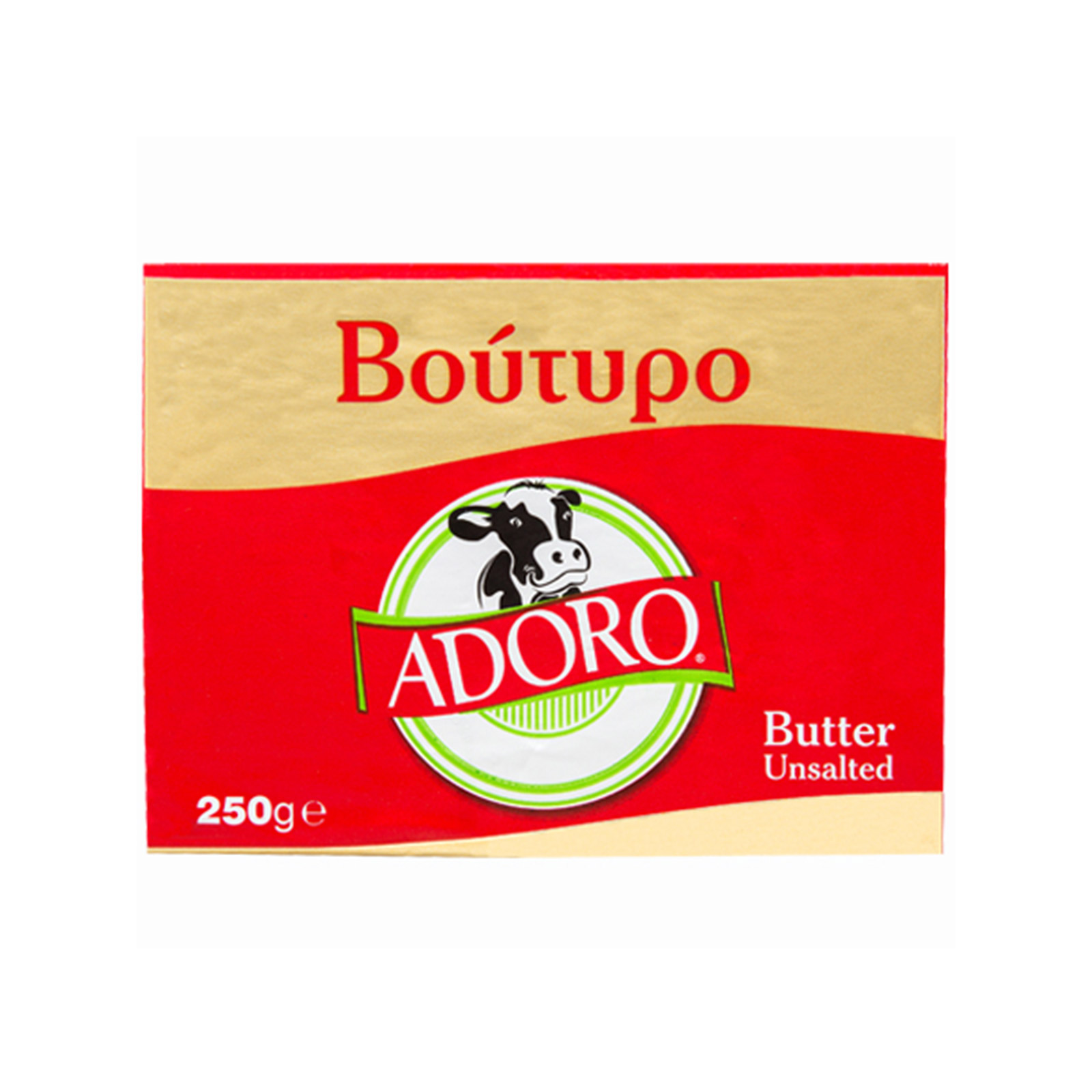 Adoro βούτυρο ανάλατο 250g εικόνα 1