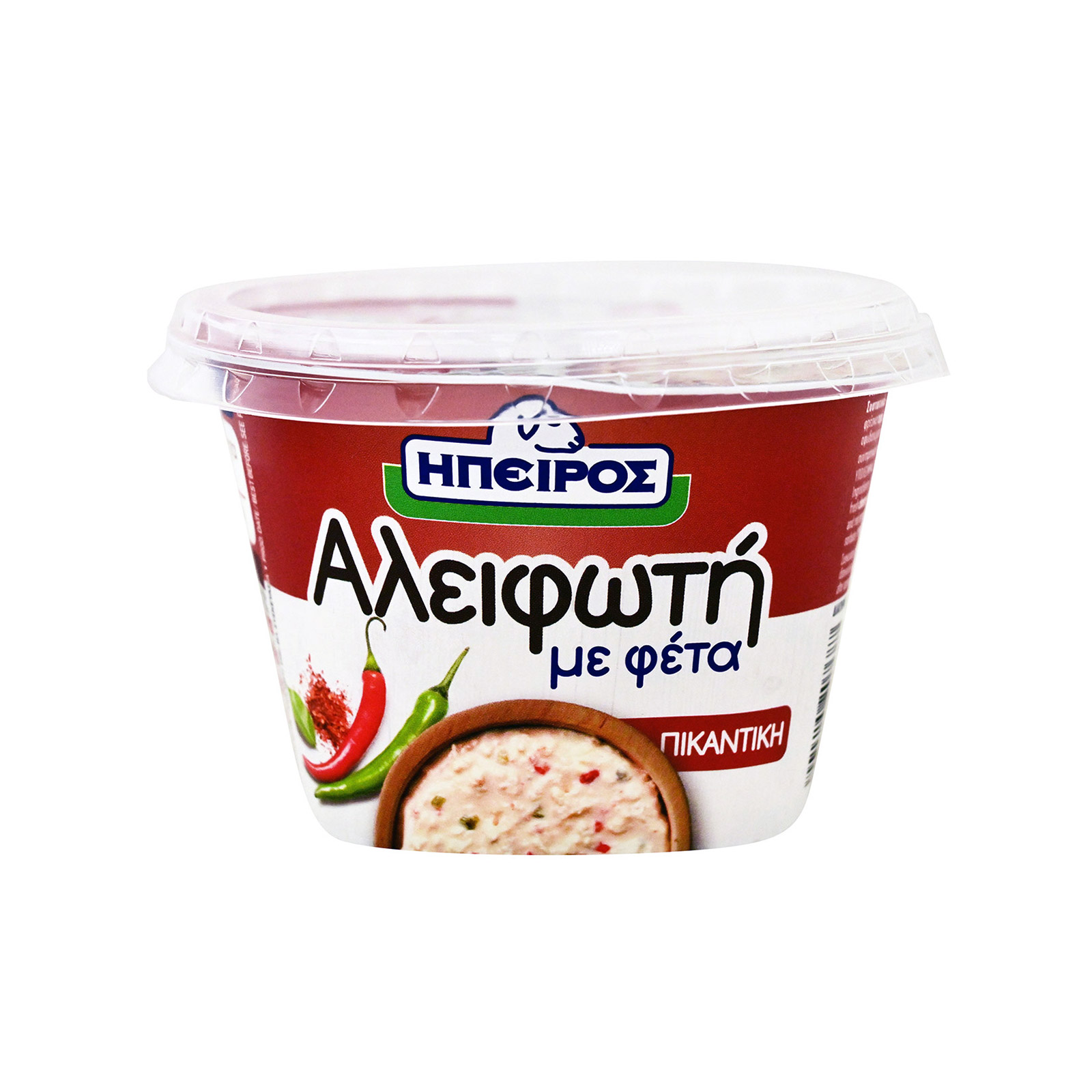 Ήπειρος Αλειφωτή προϊόν επάλειψης με φέτα - πικάντικη 200g εικόνα 1