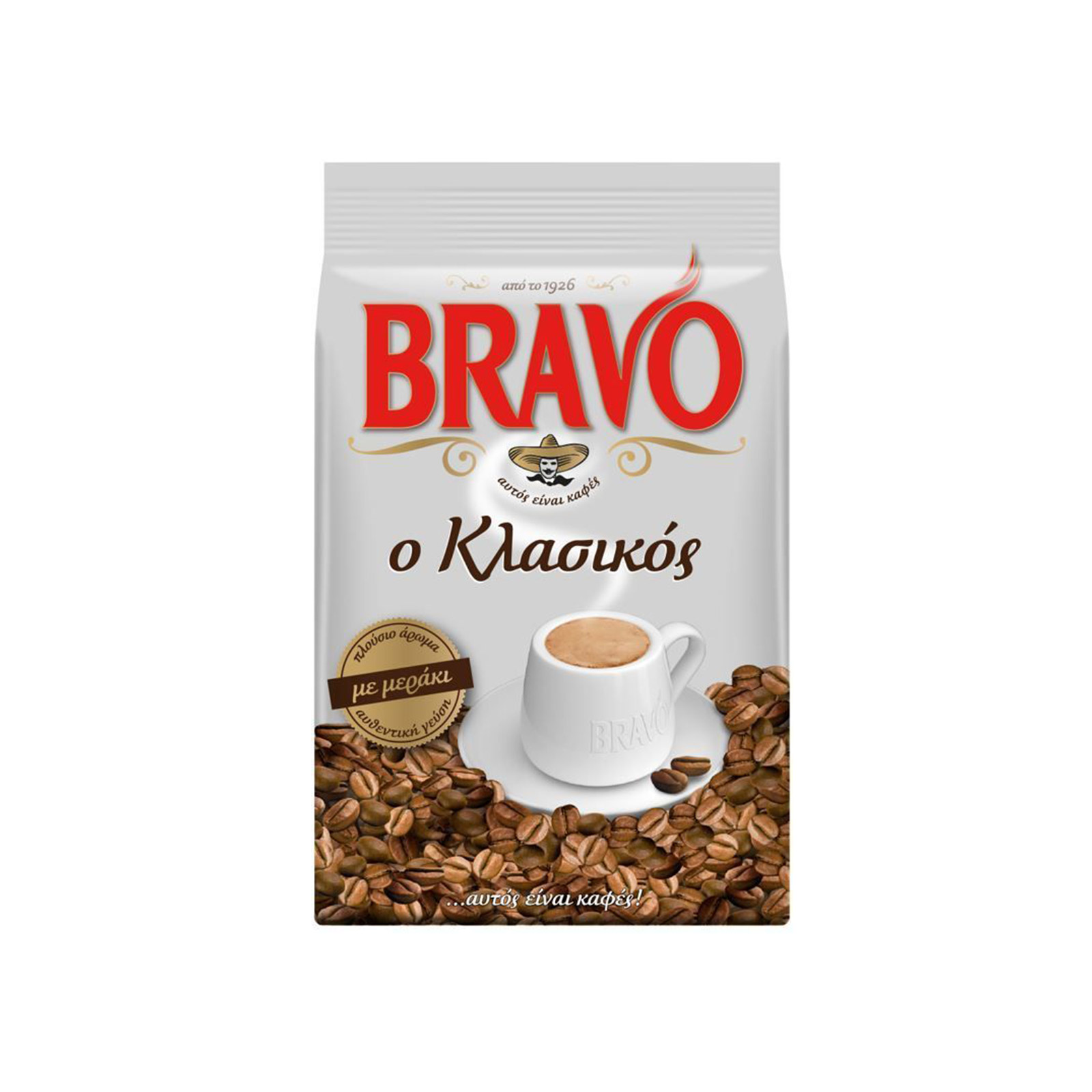 Bravo καφές ελληνικός κλασικός 95g εικόνα 1