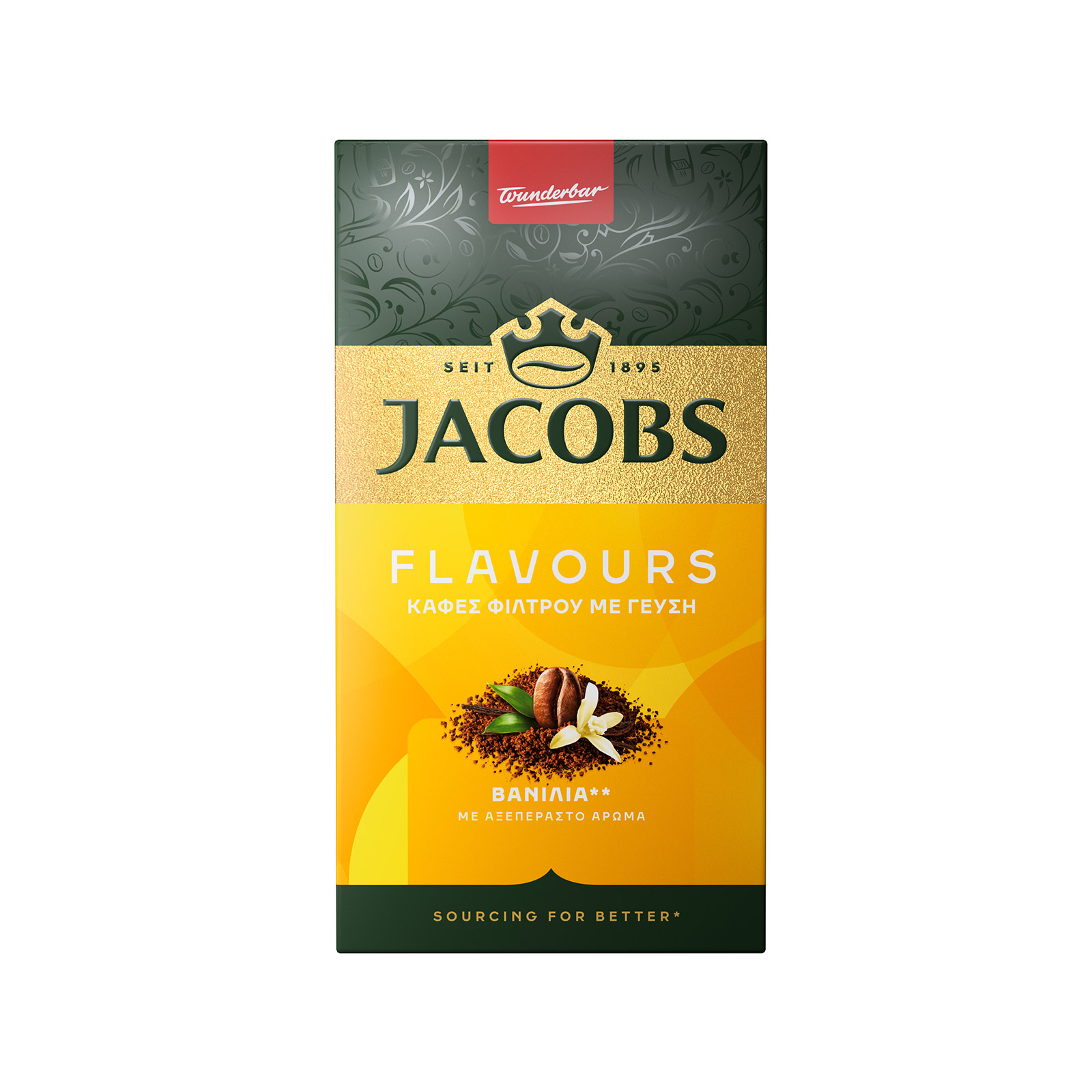 Jacobs Flavours καφές φίλτρου βανίλια 250g εικόνα 1