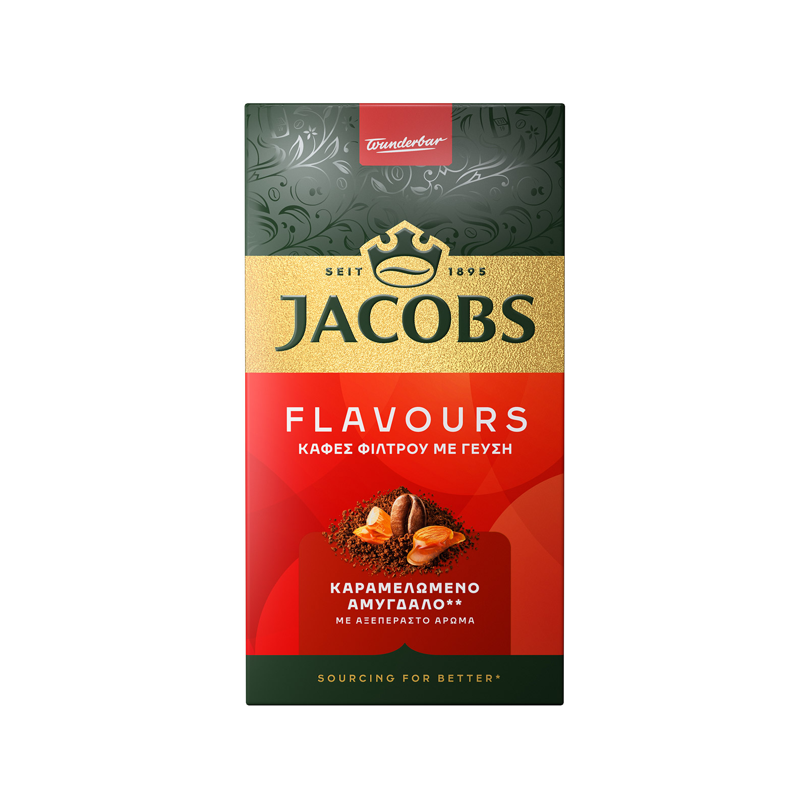 Jacobs Flavours καφές φίλτρου καραμελωμένο αμύγδαλο 250g εικόνα 1