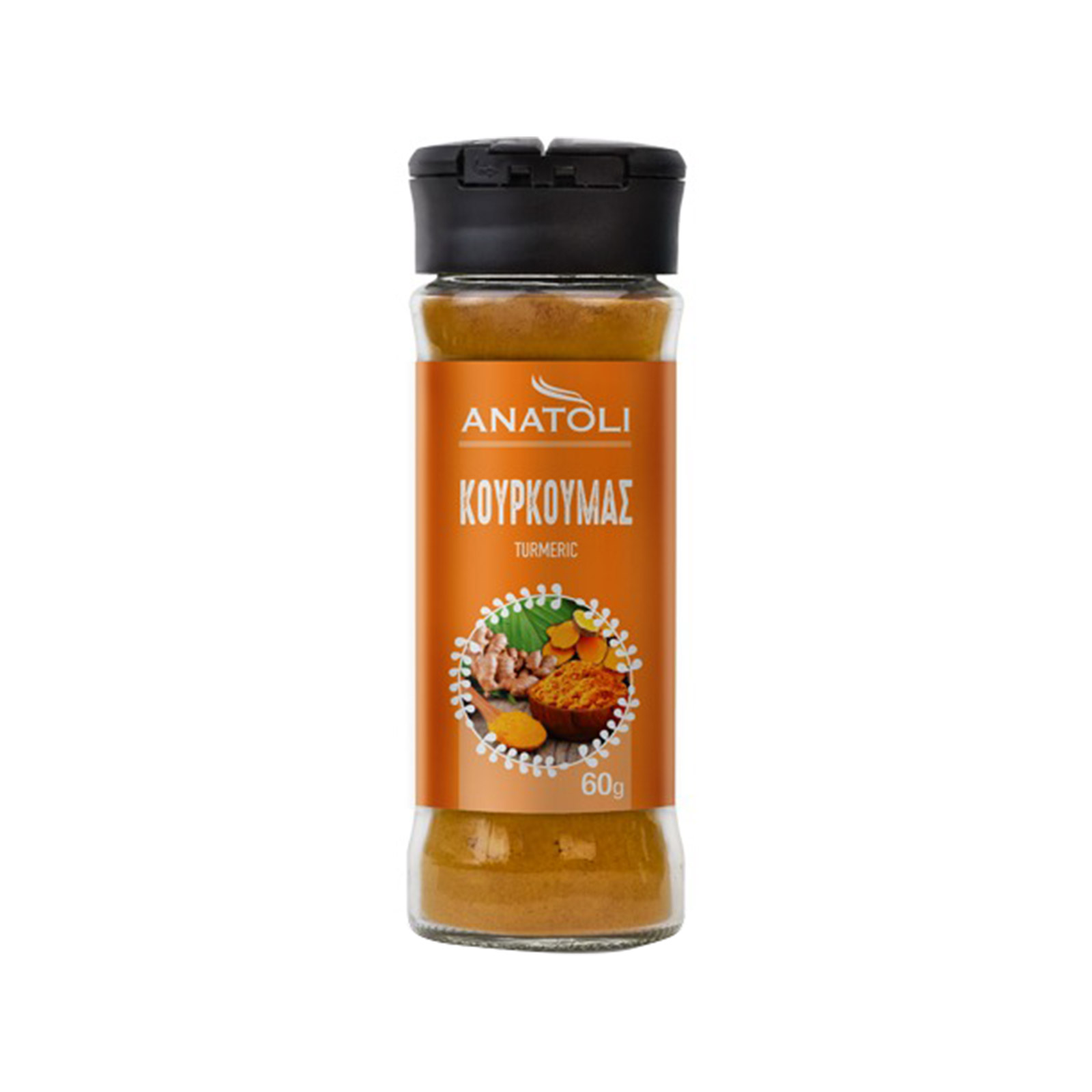 Ανατολή κουρκουμάς μπαχαρικά 60g εικόνα 1