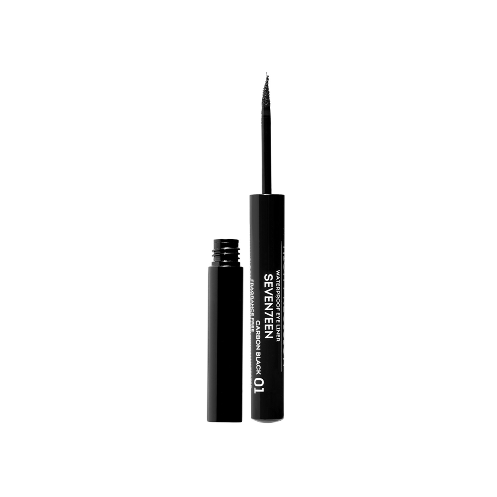 Seventeen High precision eyeliner Νο. 1 carbon black εικόνα 1
