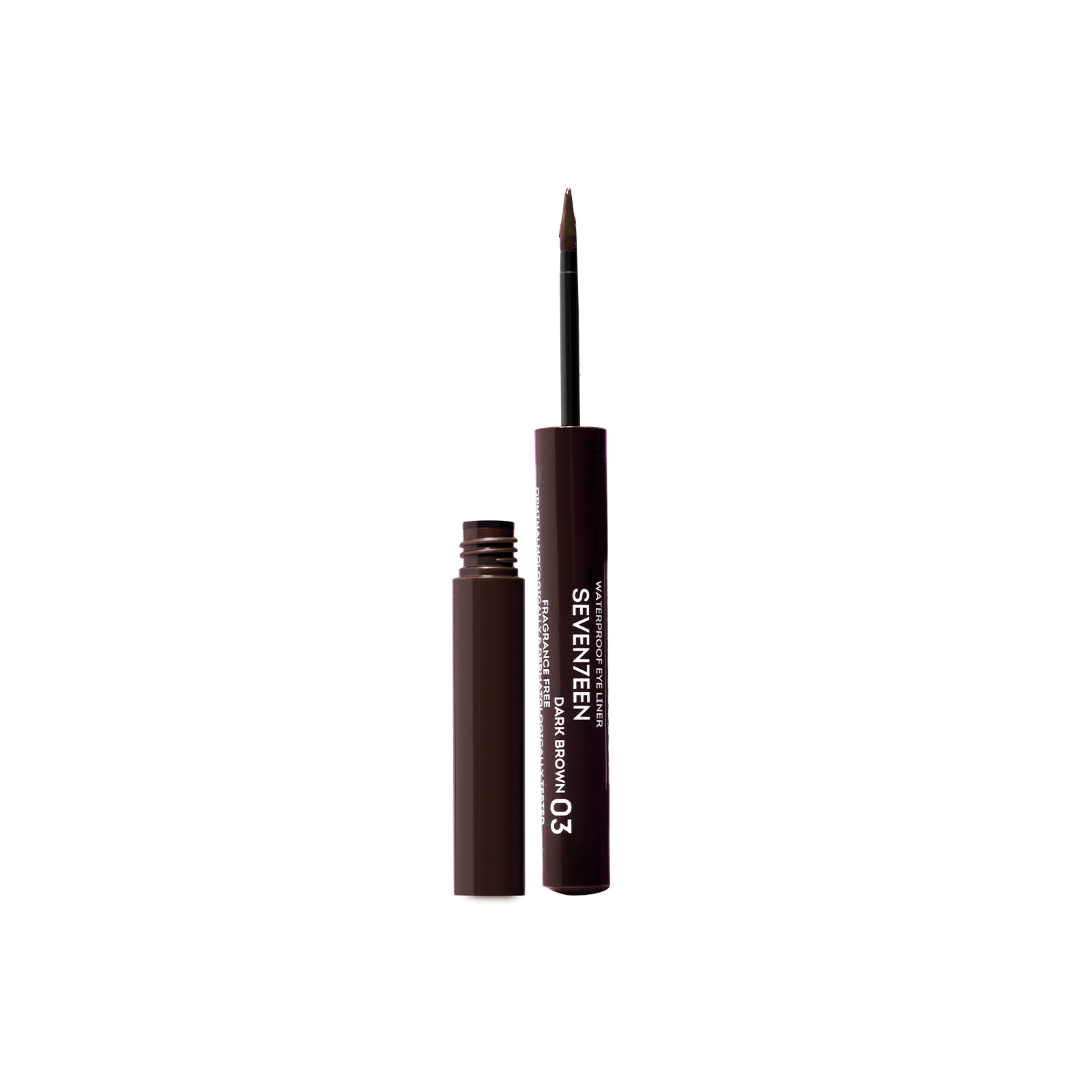 Seventeen High precision eyeliner Νο. 3 dark brow εικόνα 1