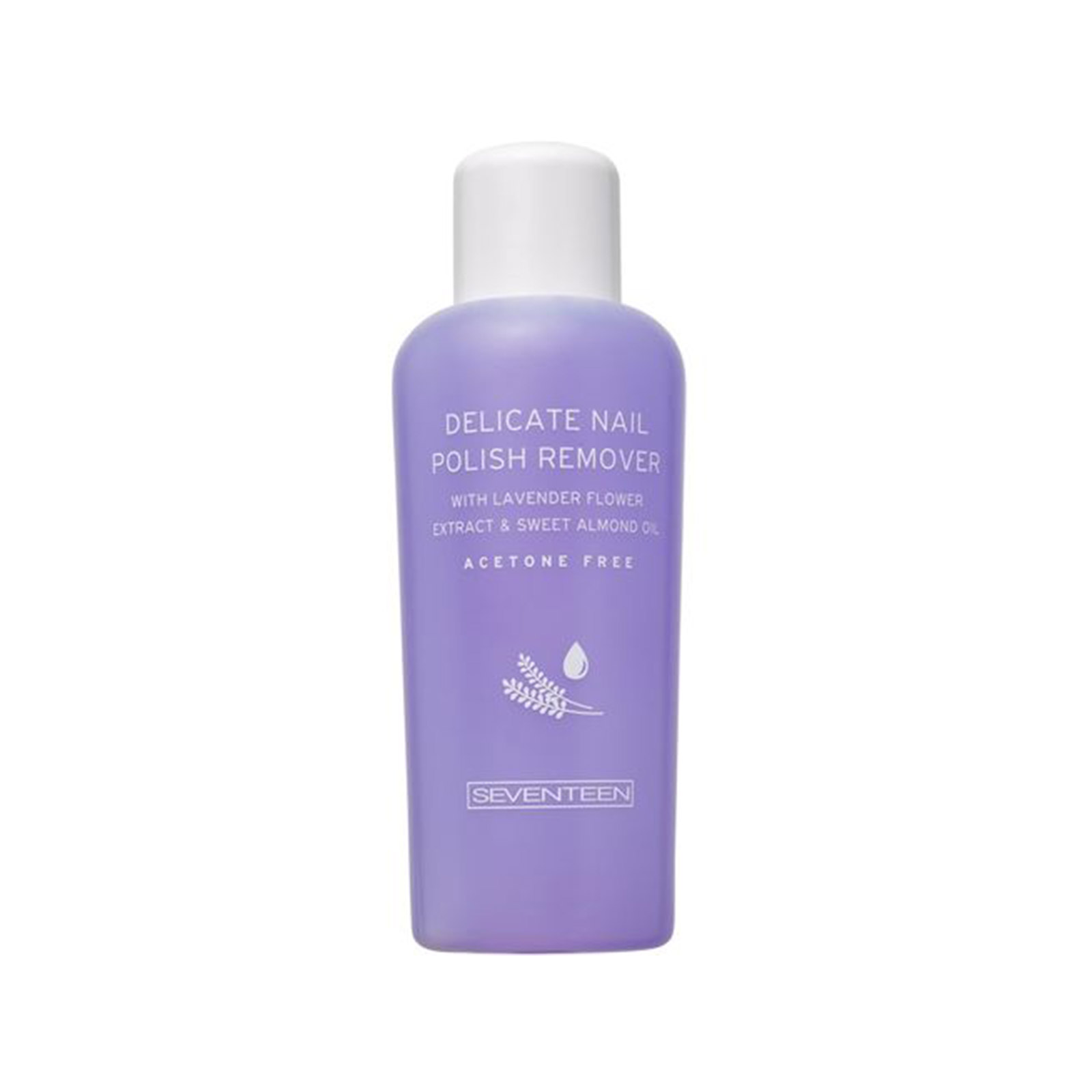 Seventeen Delicate ξεβαφτικό νυχιών 200ml εικόνα 1