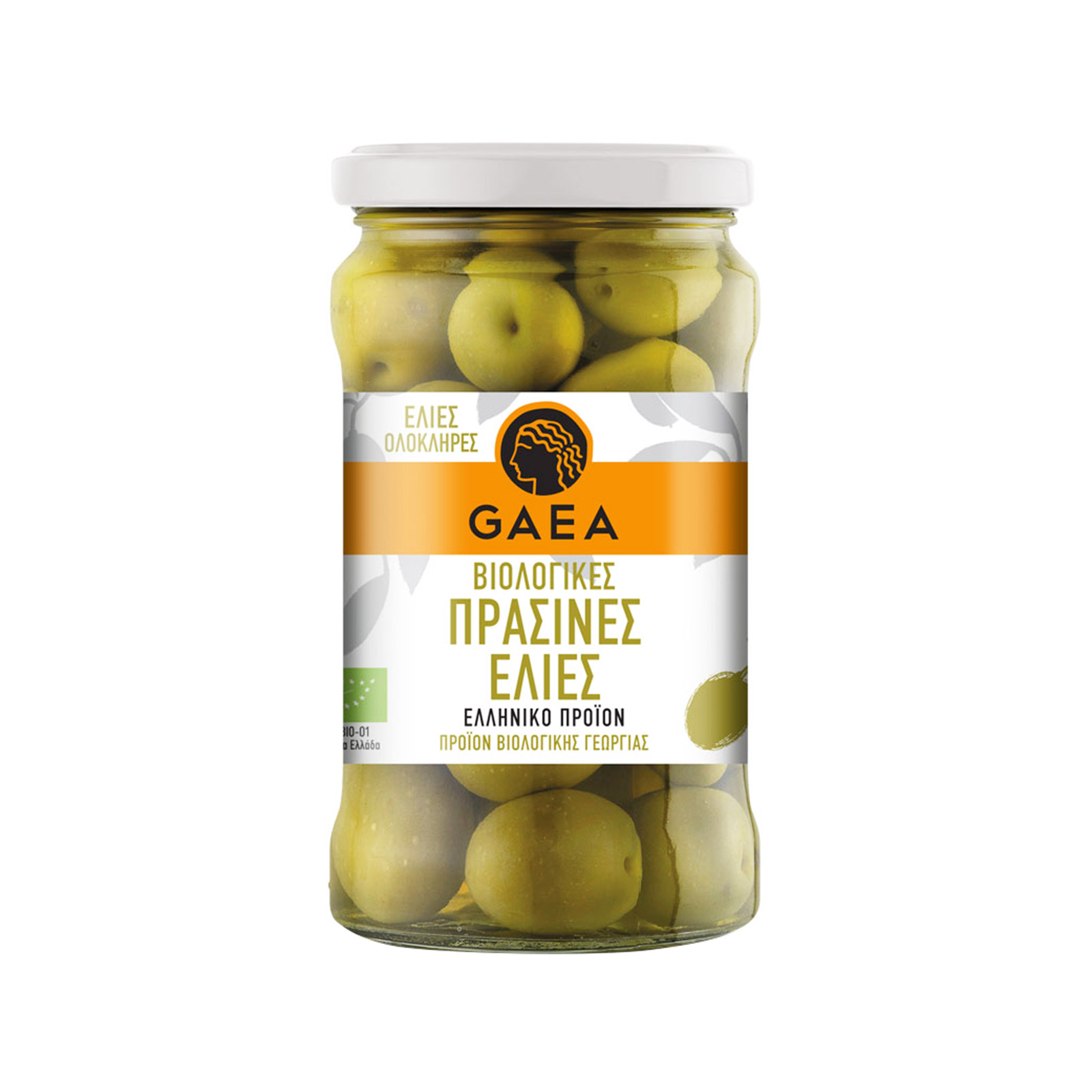Gaea ελιές πράσινες 300g (στραγγισμένο βάρος 170g) εικόνα 1