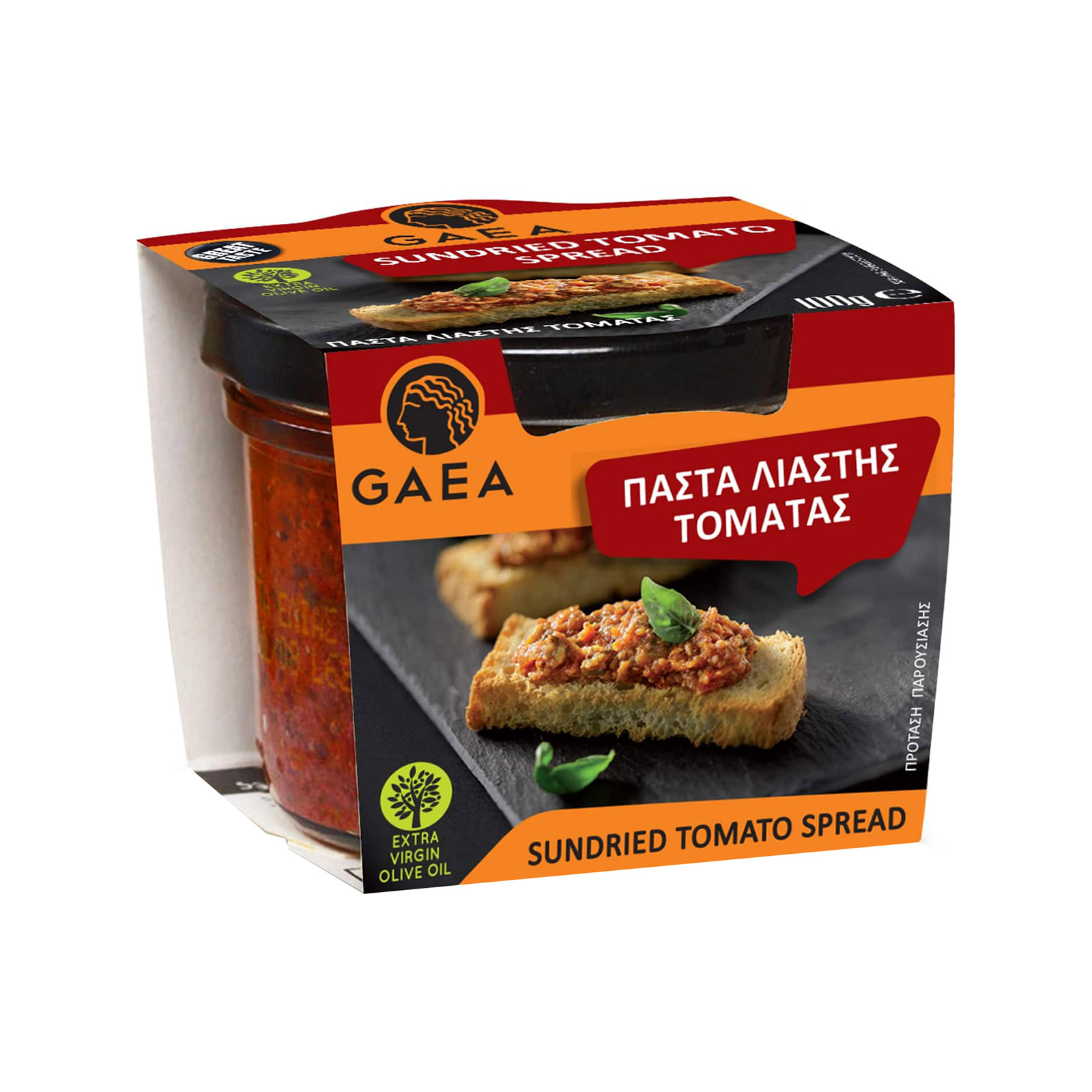 Gaea πάστα λιαστής ντομάτας 100g εικόνα 1