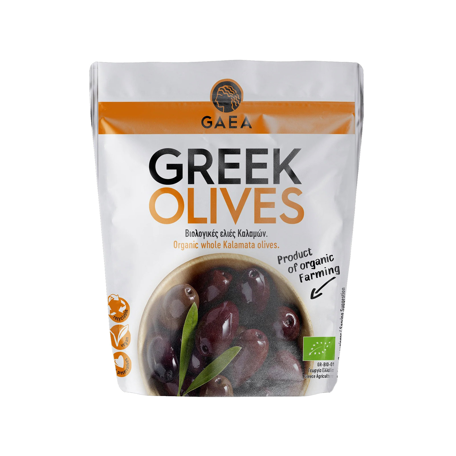 Gaea ελιές καλαμών 150g εικόνα 1