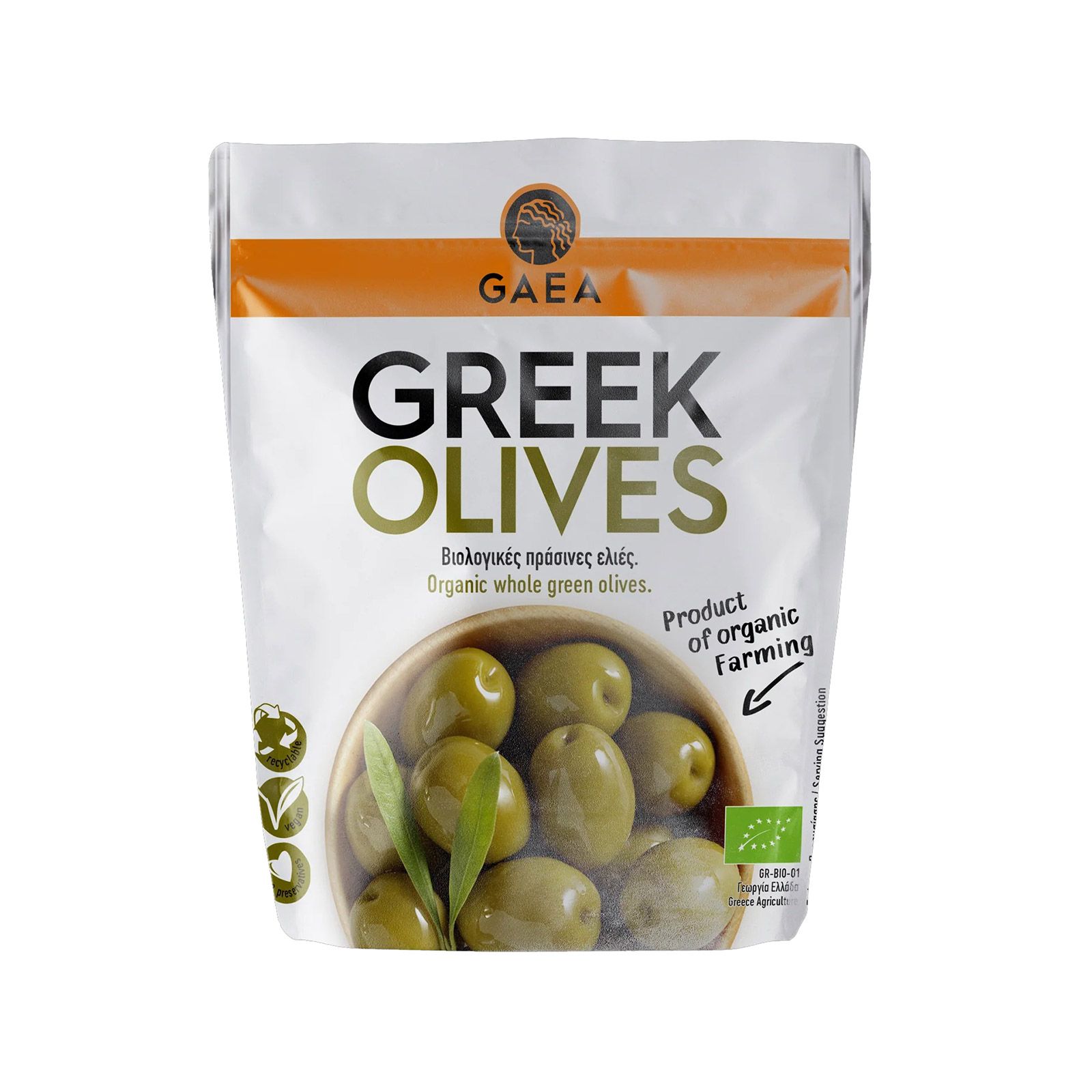 Gaea ελιές πράσινες 150g εικόνα 1