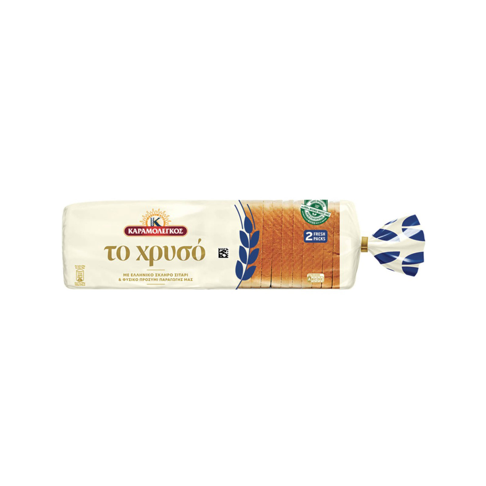 Καραμολέγκος Το χρυσό ψωμί τόστ σε φέτες 720g εικόνα 1