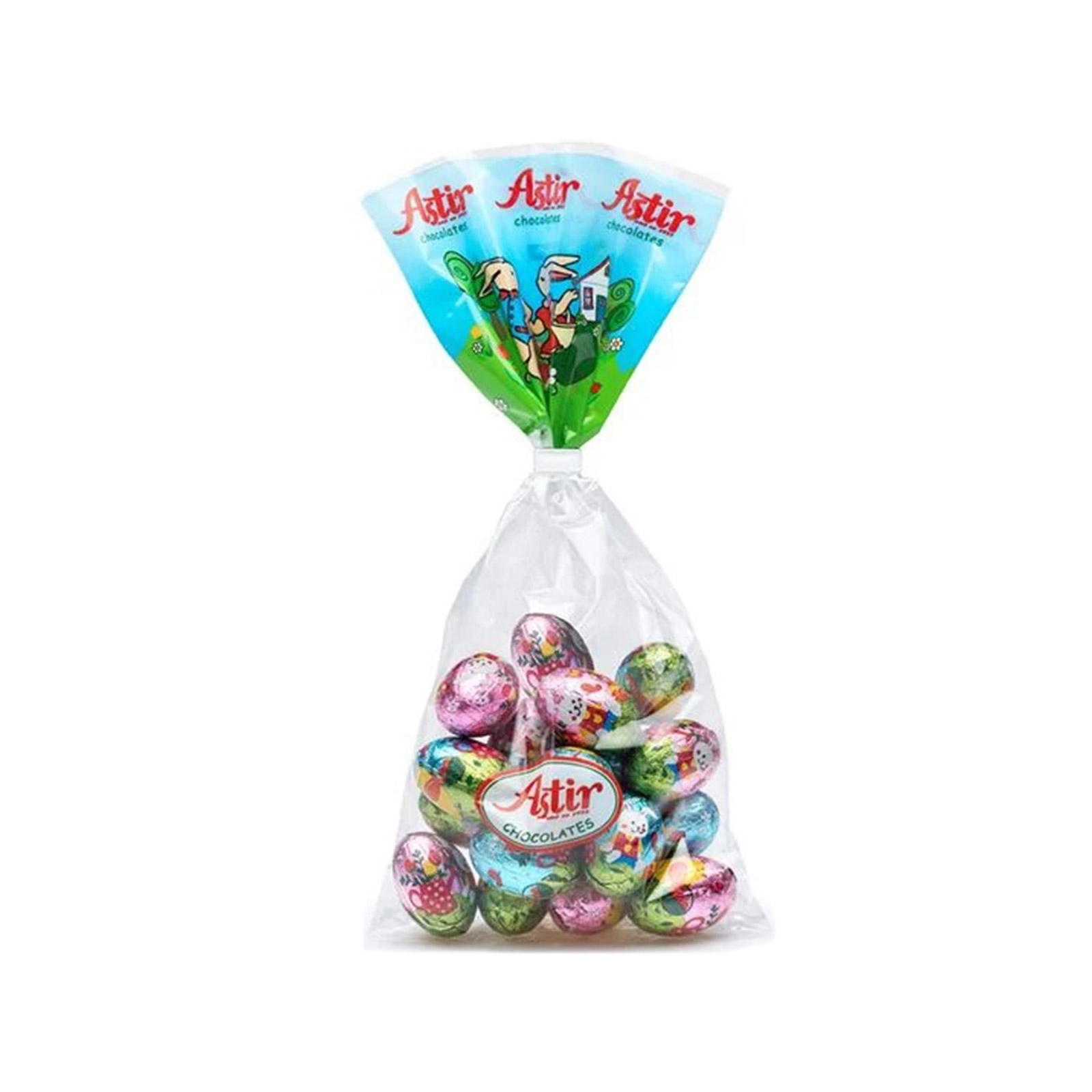 Astir σοκολατένια αυγά πασχαλινά φυλλαράκια - ανοιξιάτικα 205g εικόνα 1