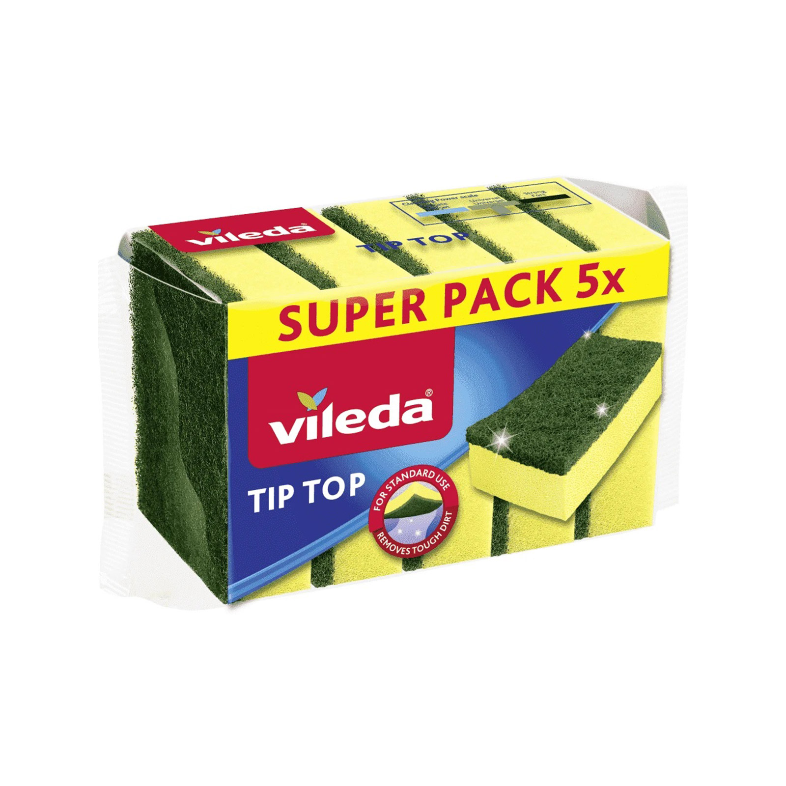 Vileda Tip top σφουγγαράκι κουζίνας 5τεμ εικόνα 1