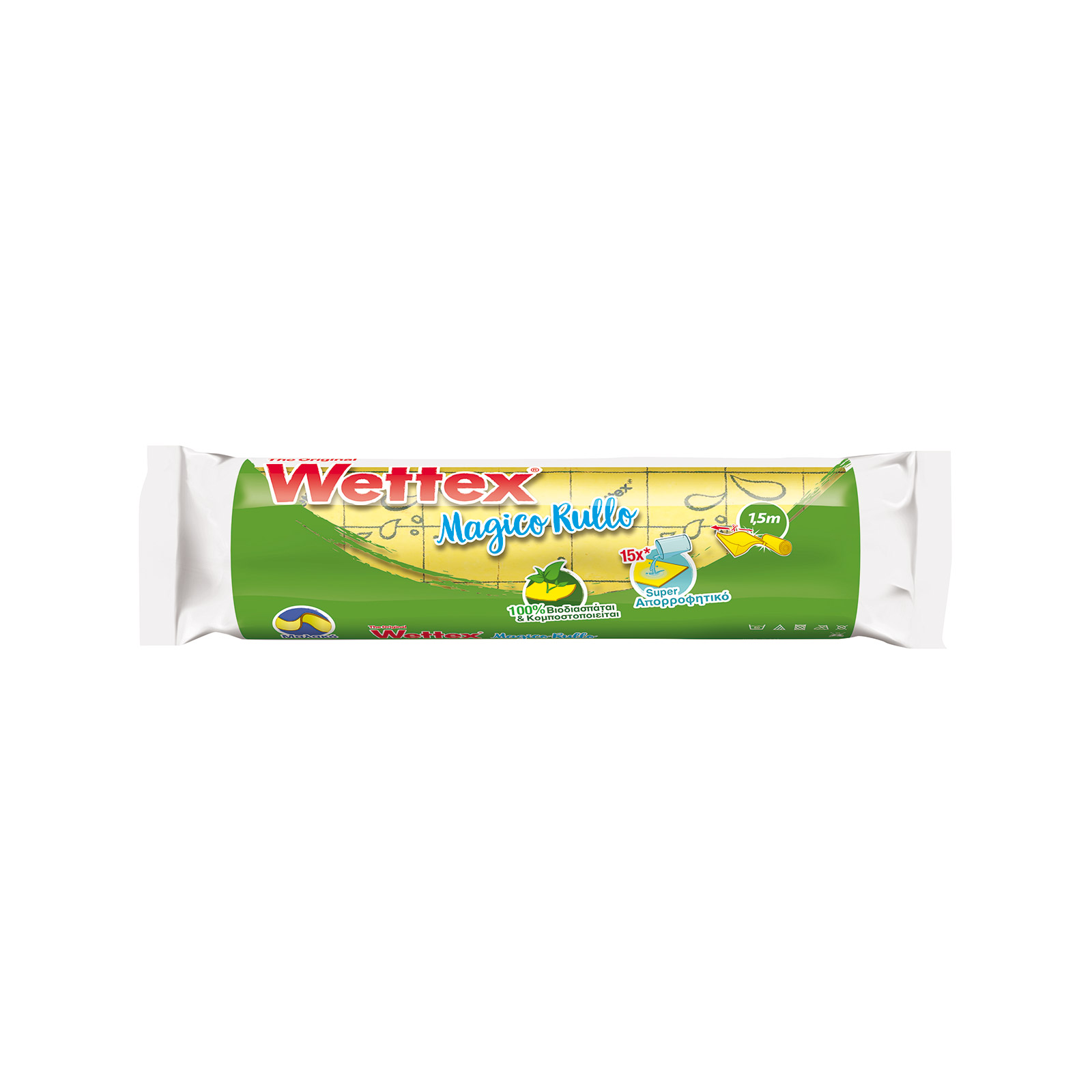 Wettex Magico rullo πανάκι καθαρισμού 150x25εκ., 1,5 μέτρα εικόνα 1