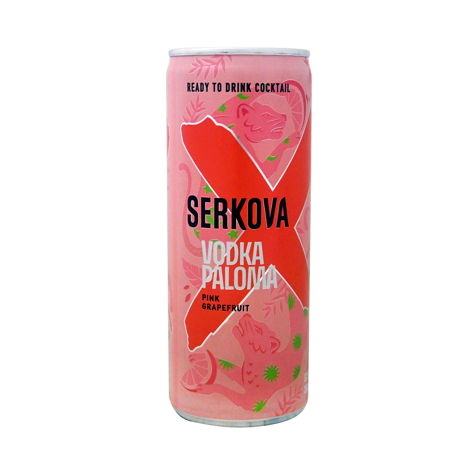 Serkova Paloma βότκα pink grapefruit 250ml εικόνα 1
