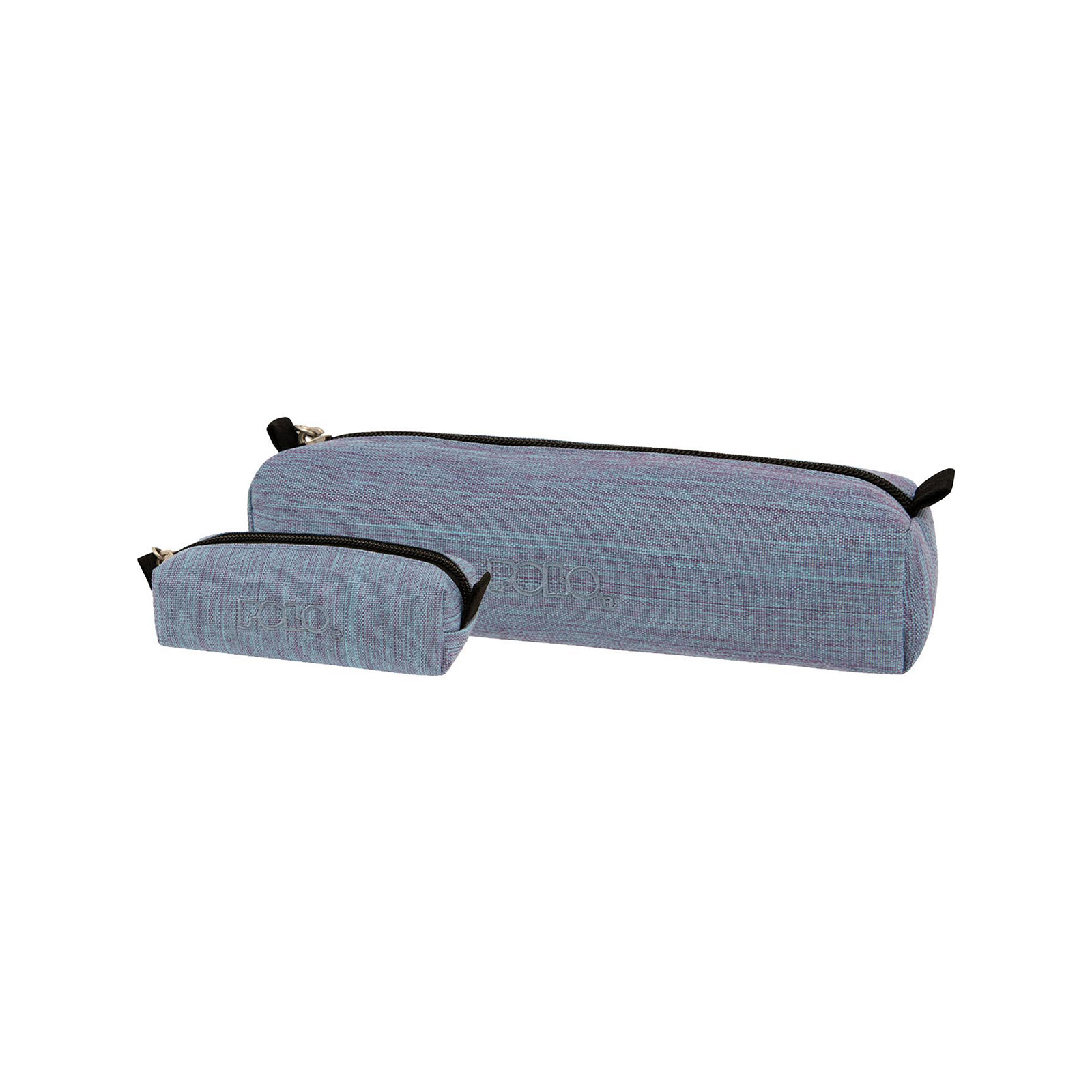 Polo κασετίνα με φερμουάρ & πορτοφολάκι τζιν εικόνα 1