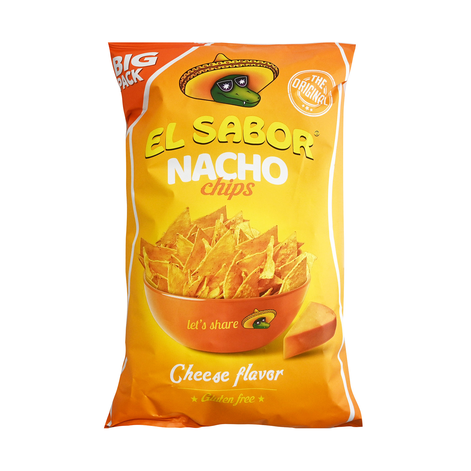El Sabor Nacho chips σνακ καλαμποκιού cheese 180g εικόνα 1