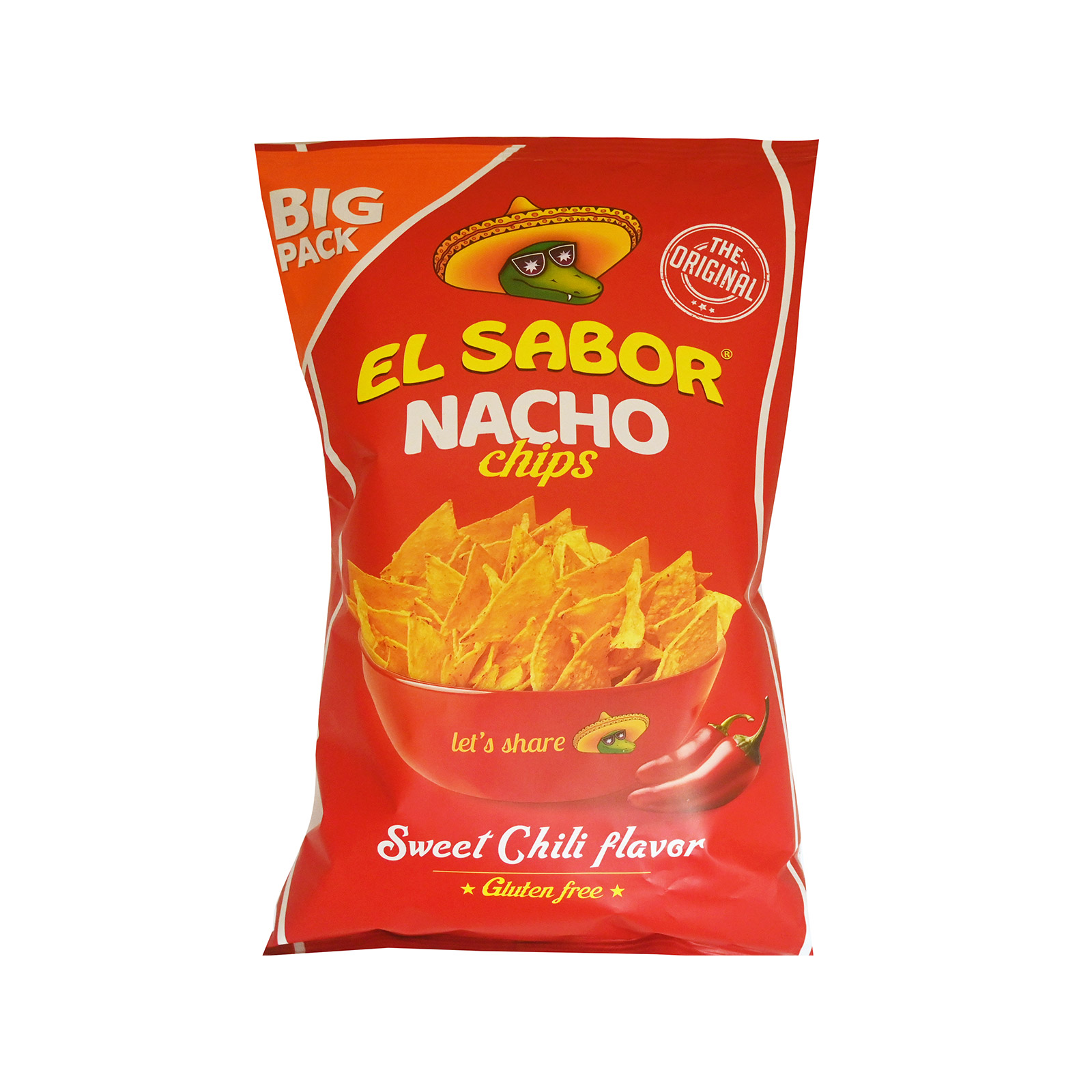 El Sabor Nacho chips σνακ καλαμποκιού sweet chili 180g εικόνα 1